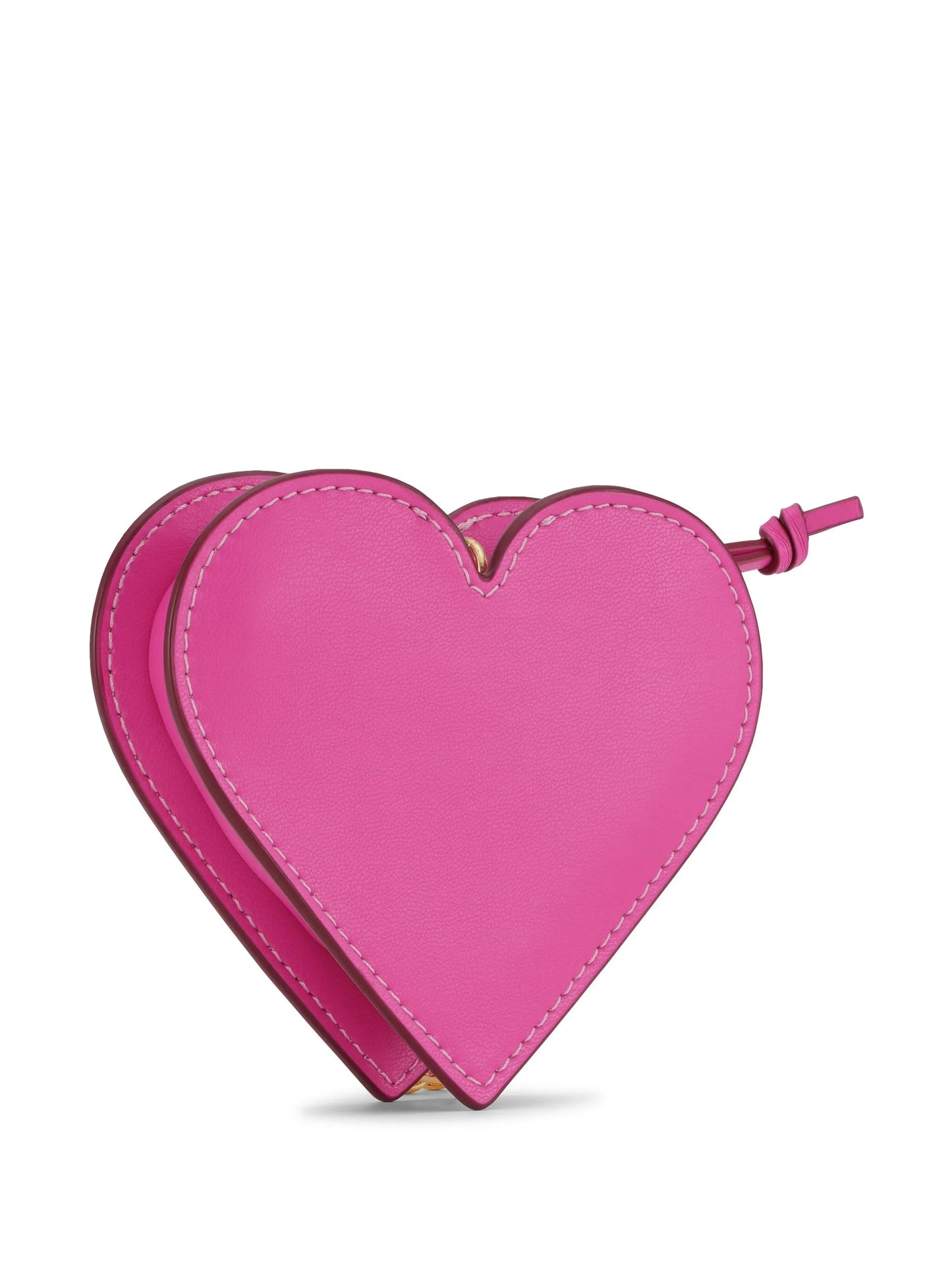 Funny Heart logo-print purse