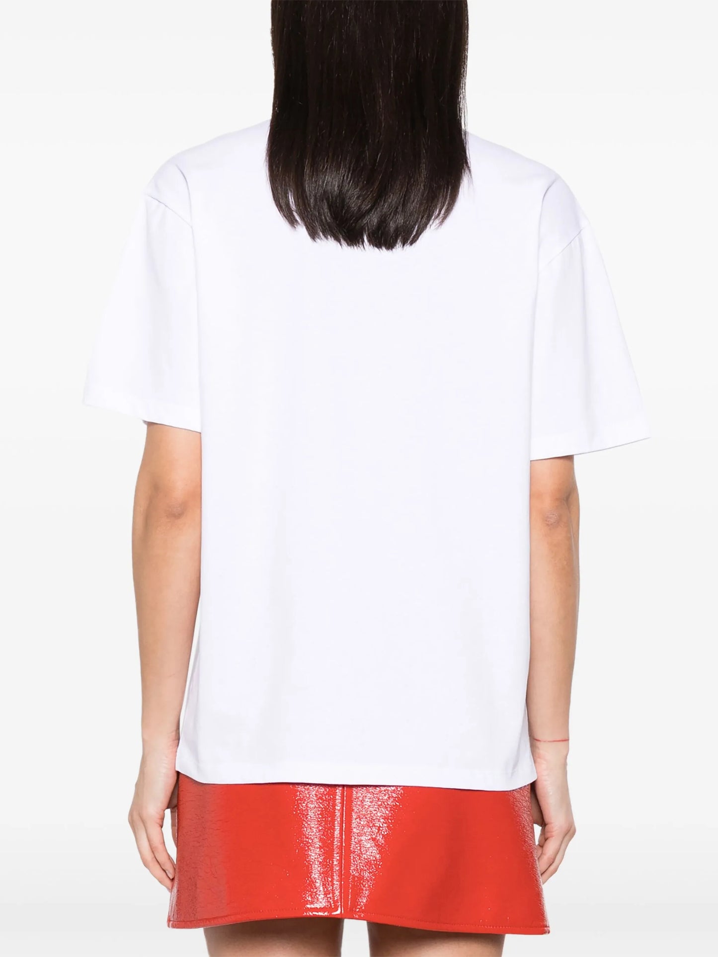 graphic-print organic-cotton blend T-shirt