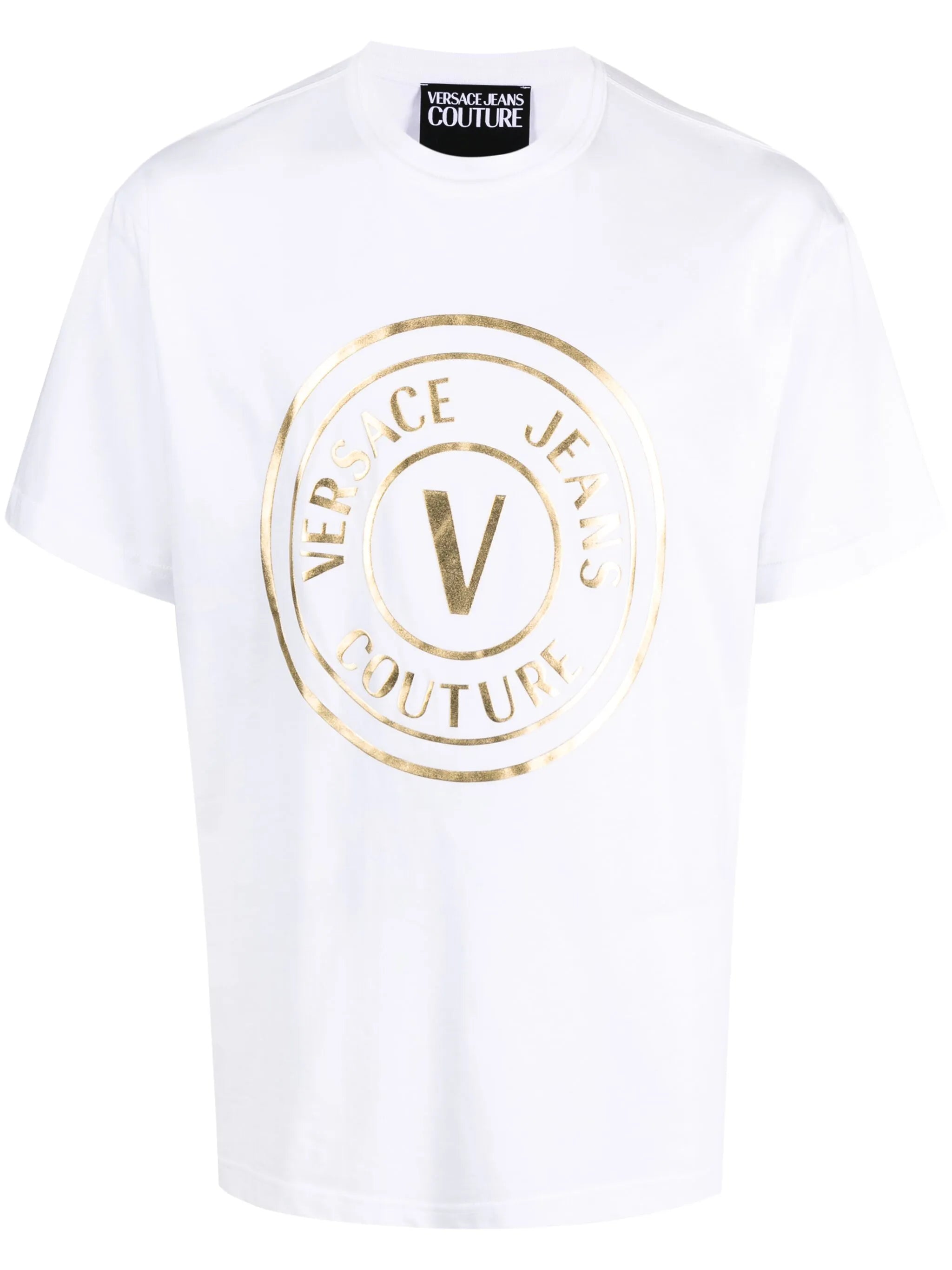 logo-print cotton T-shirt