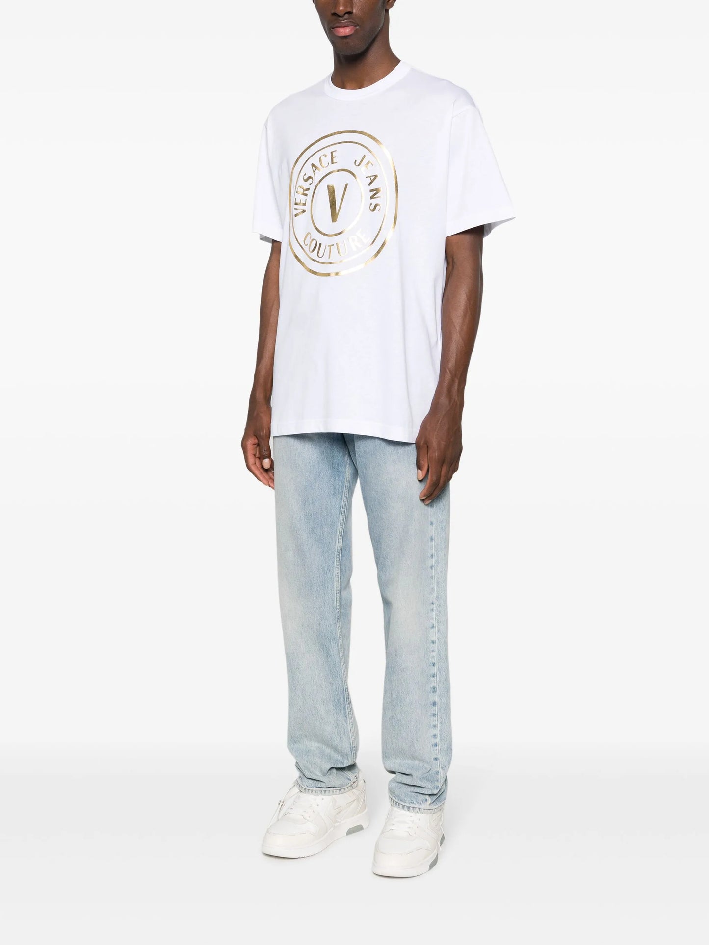 logo-print cotton T-shirt