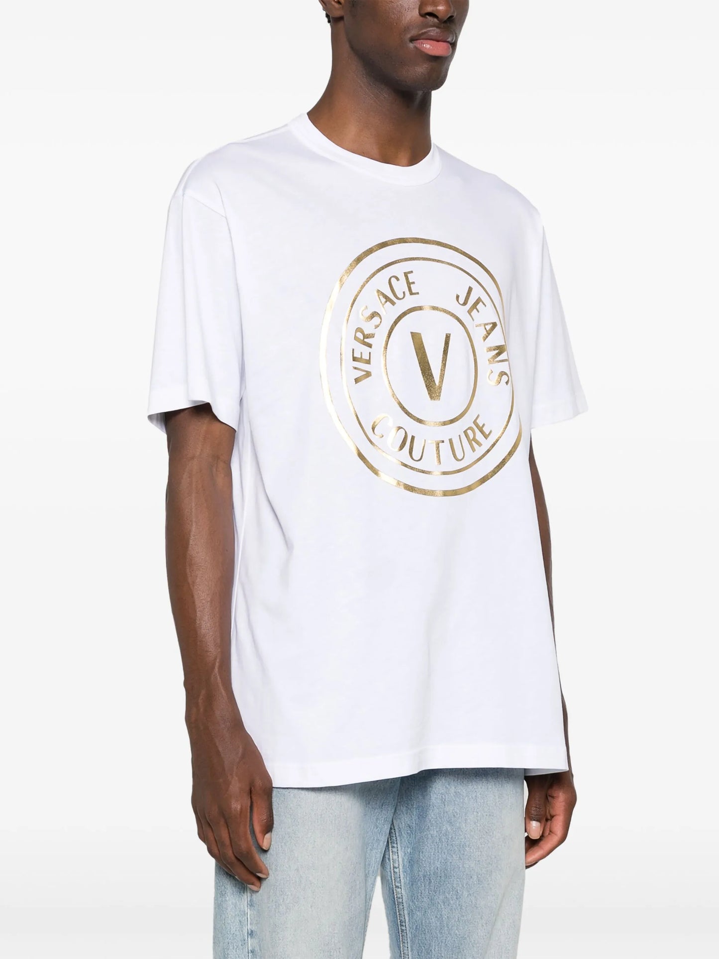 logo-print cotton T-shirt