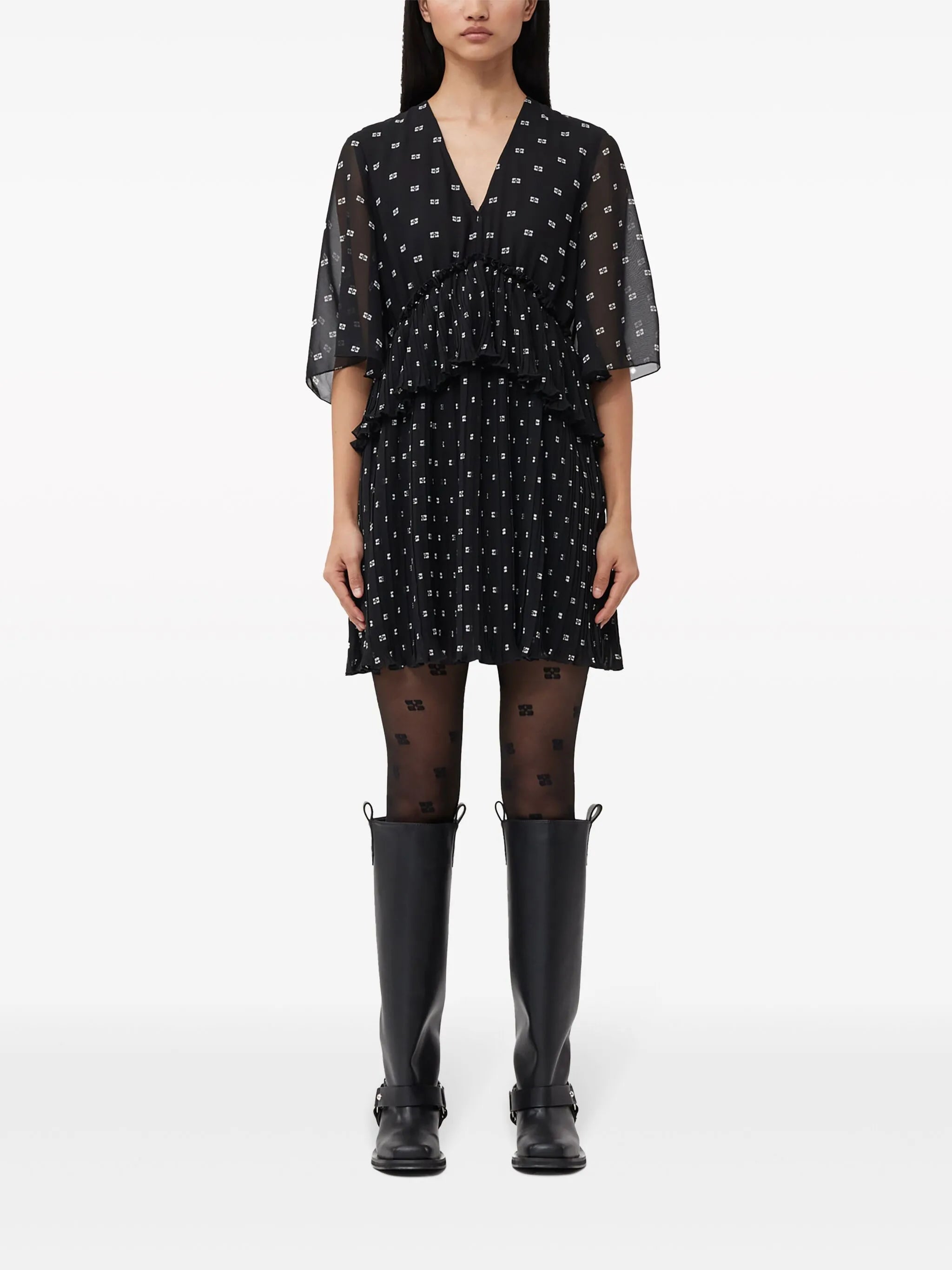 square-toe mid-calf boots