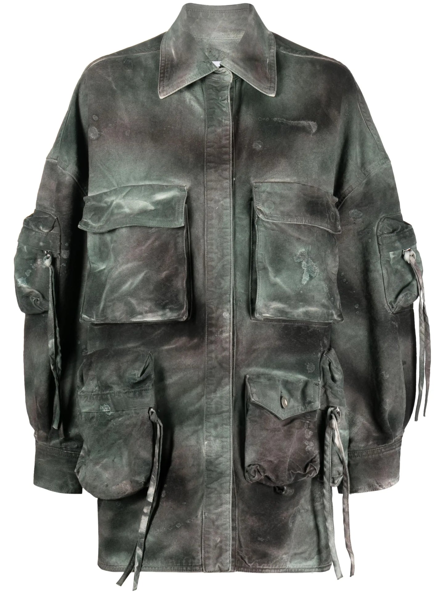 Fern distressed denim jacket