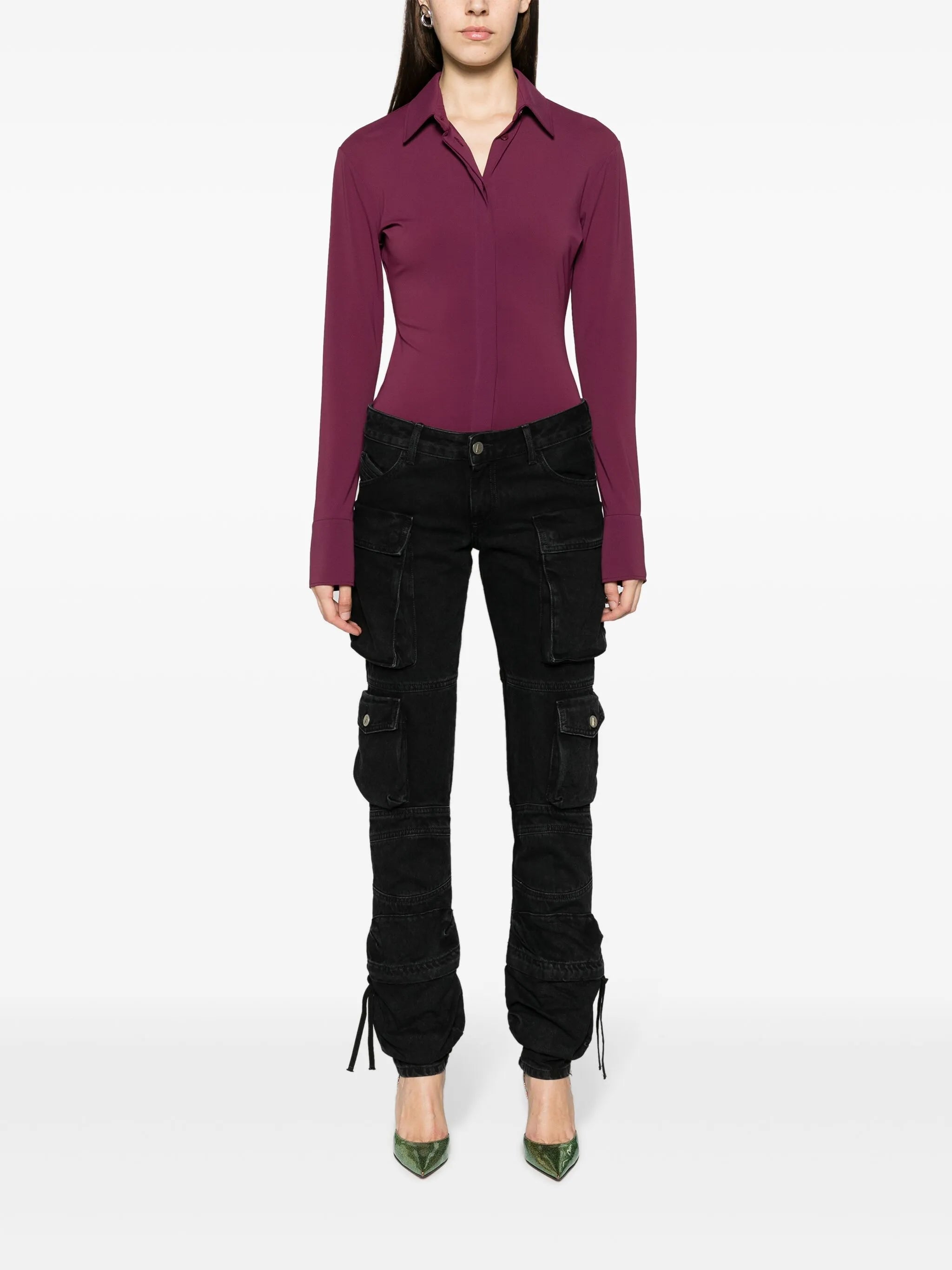 Elton concealed-fastening shirt