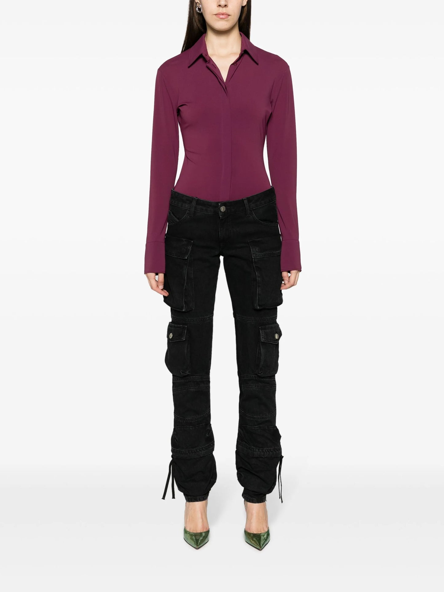Elton concealed-fastening shirt