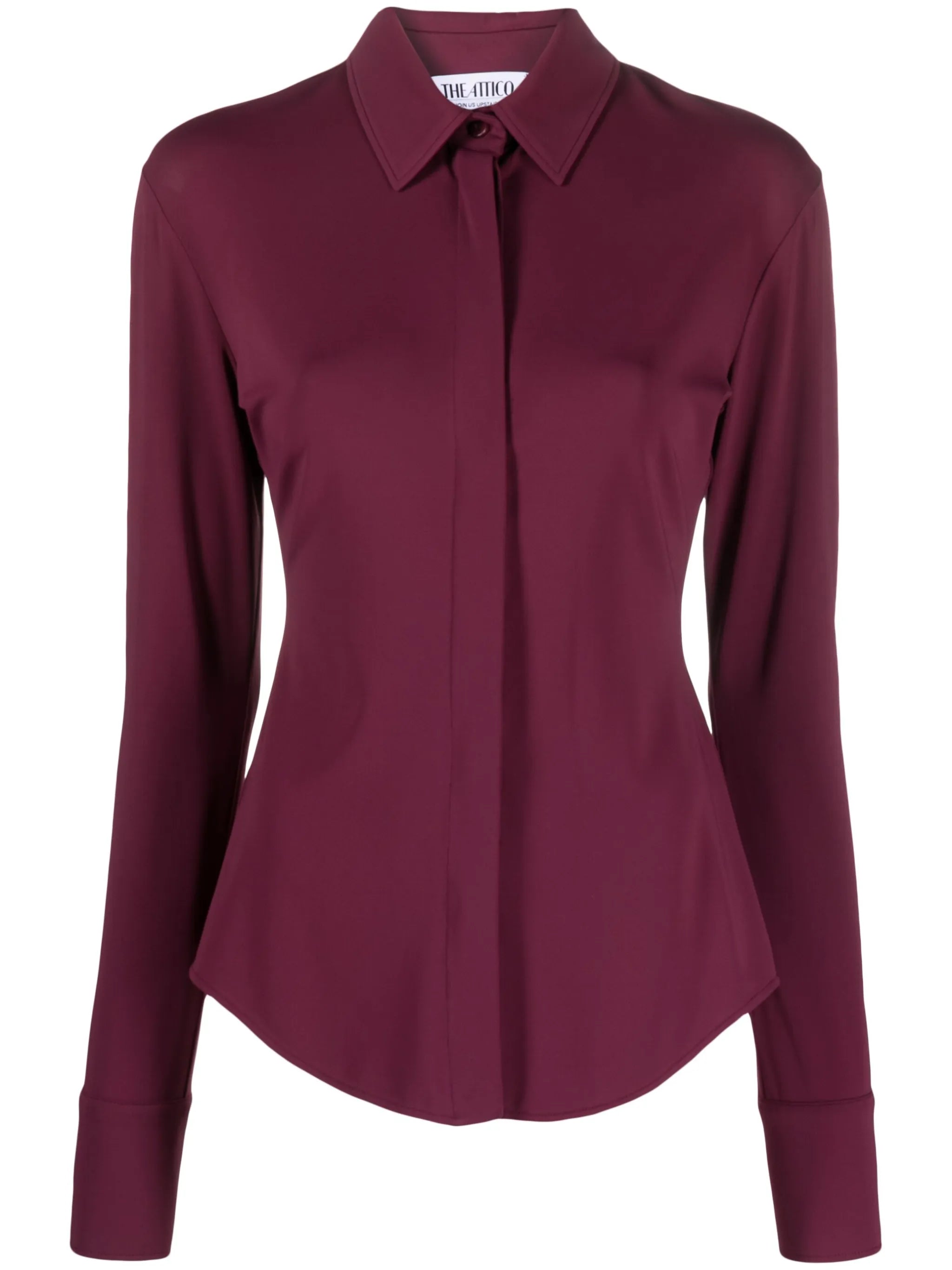 Elton concealed-fastening shirt