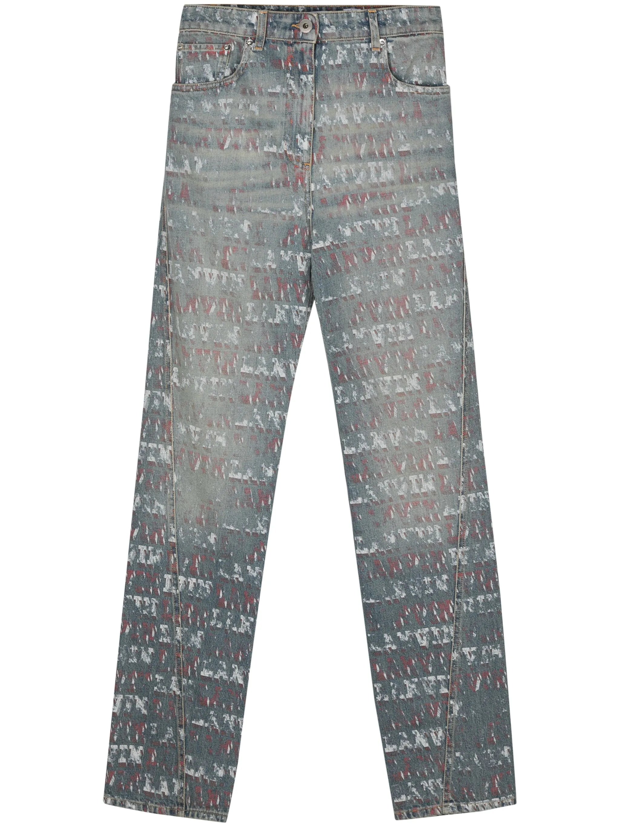 x Future mid-rise straight leg jeans