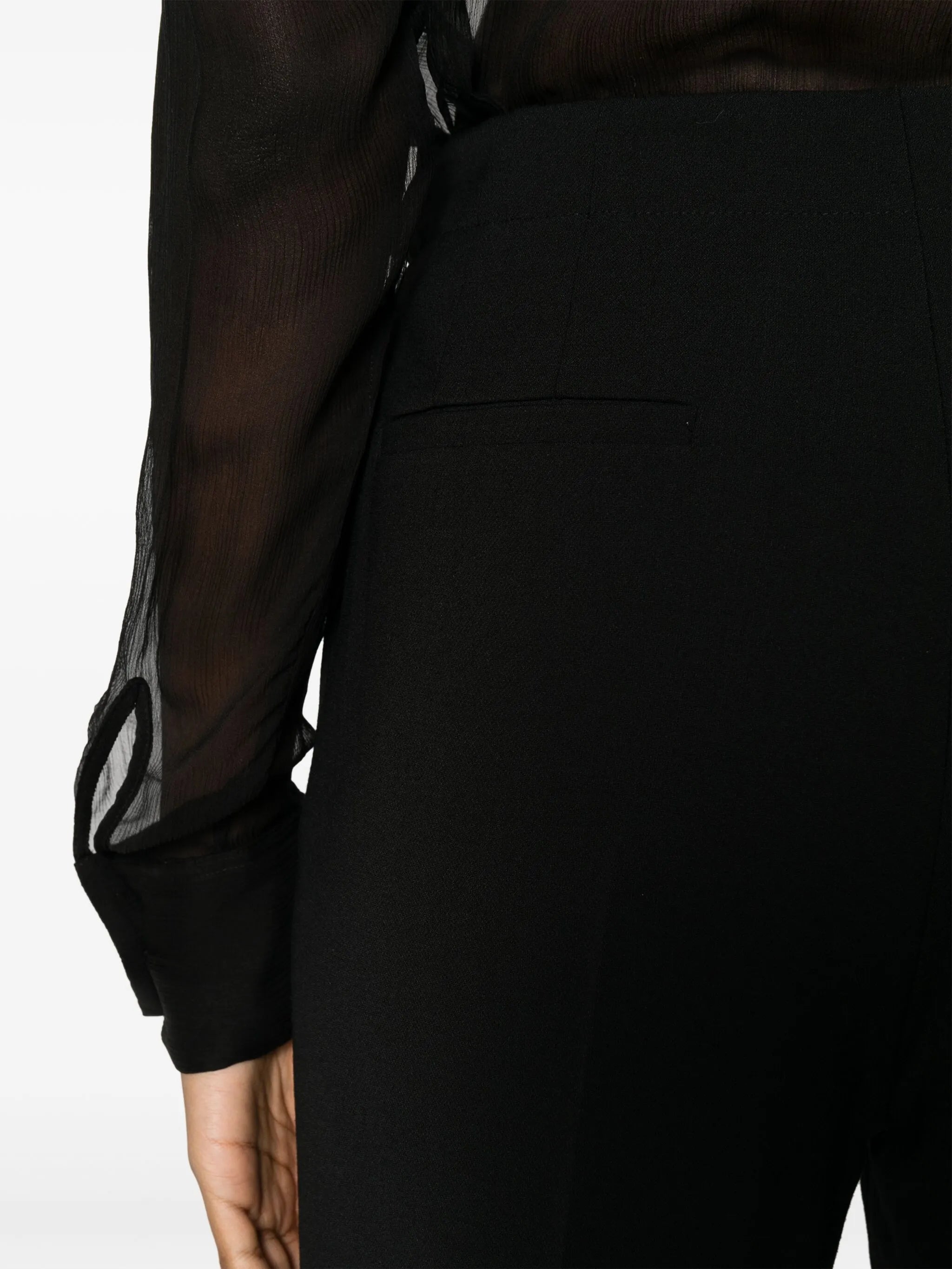 Lucia straight-leg trousers