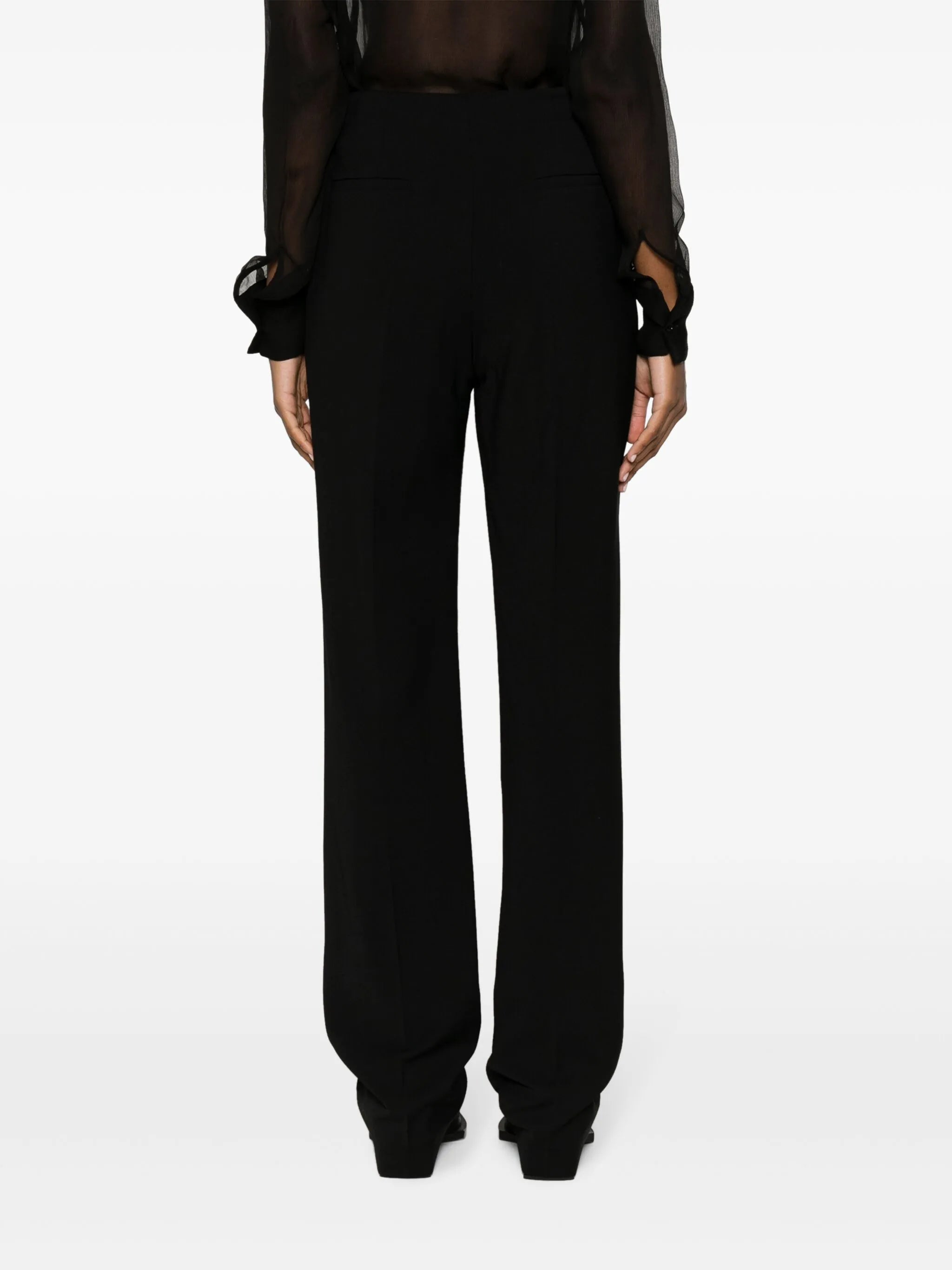 Lucia straight-leg trousers