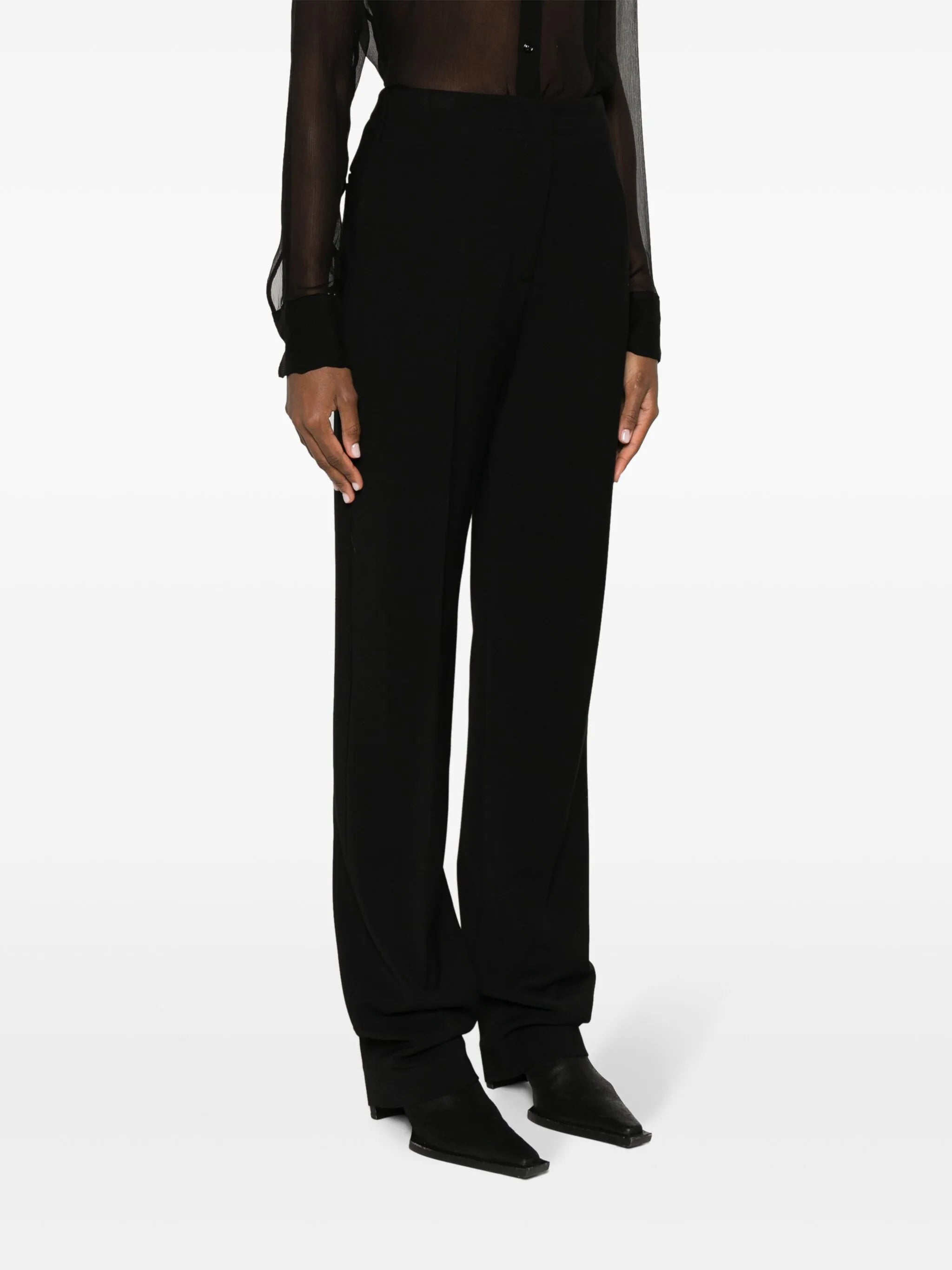 Lucia straight-leg trousers