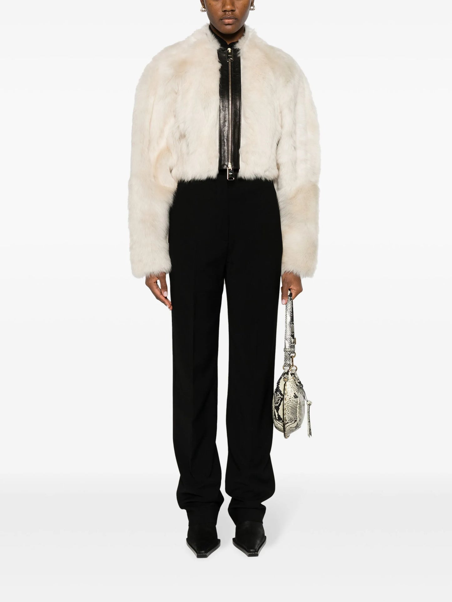 Lucia straight-leg trousers