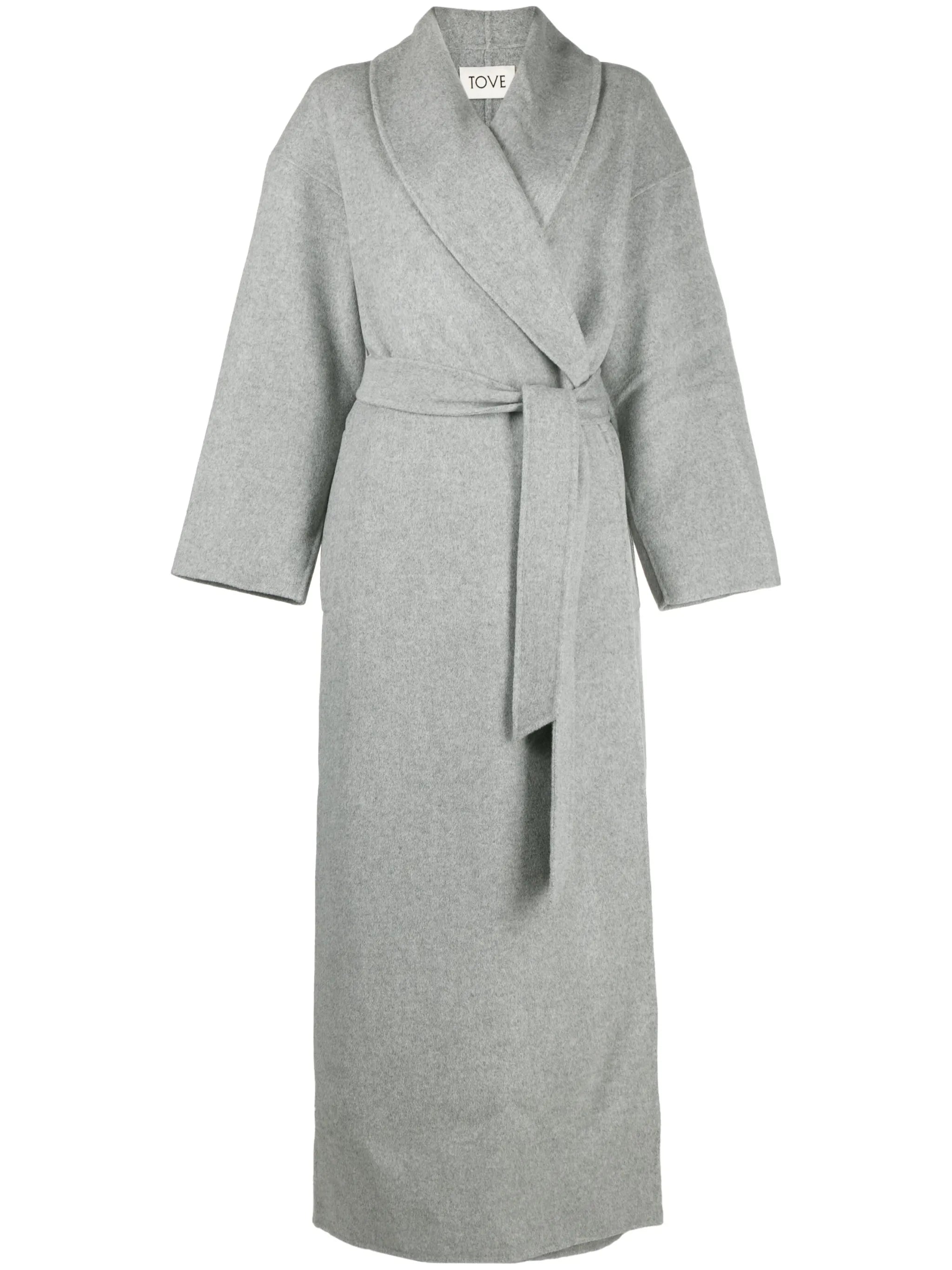 Jore tie-belted coat