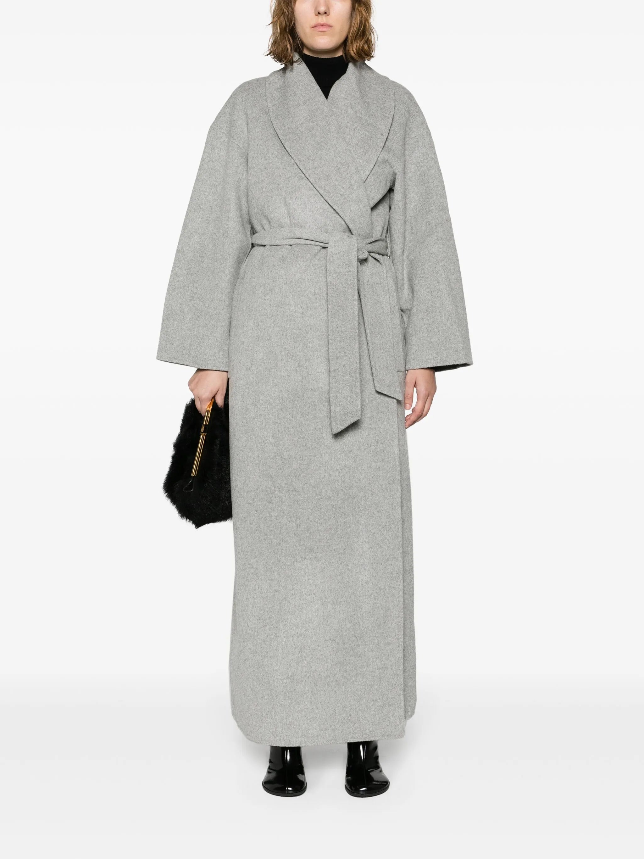 Jore tie-belted coat