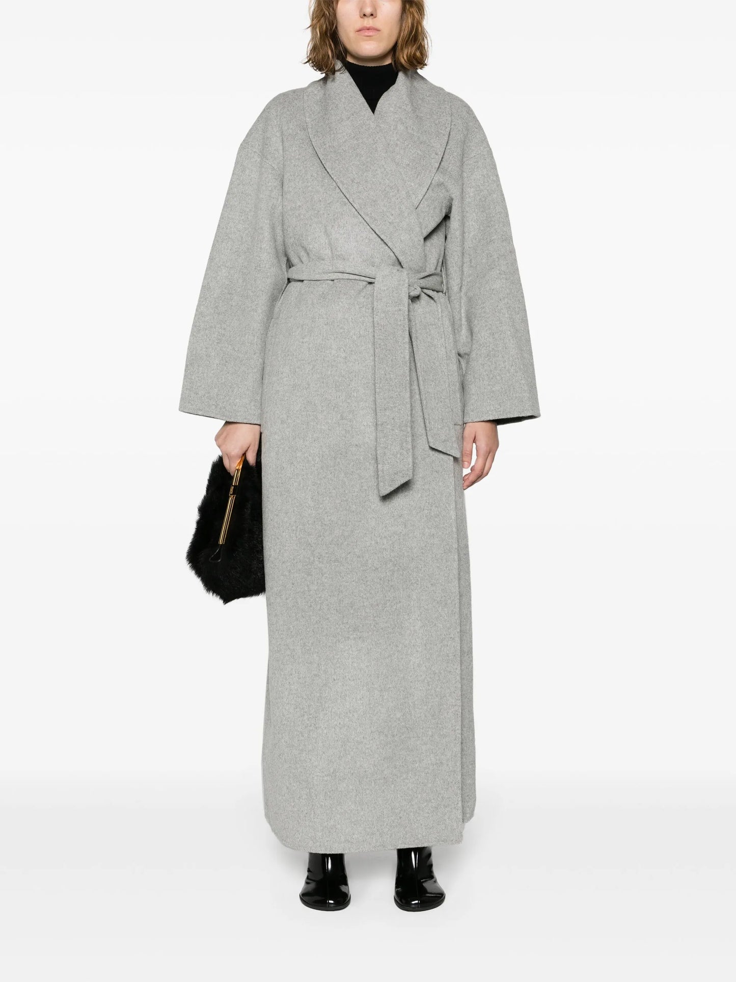 Jore tie-belted coat