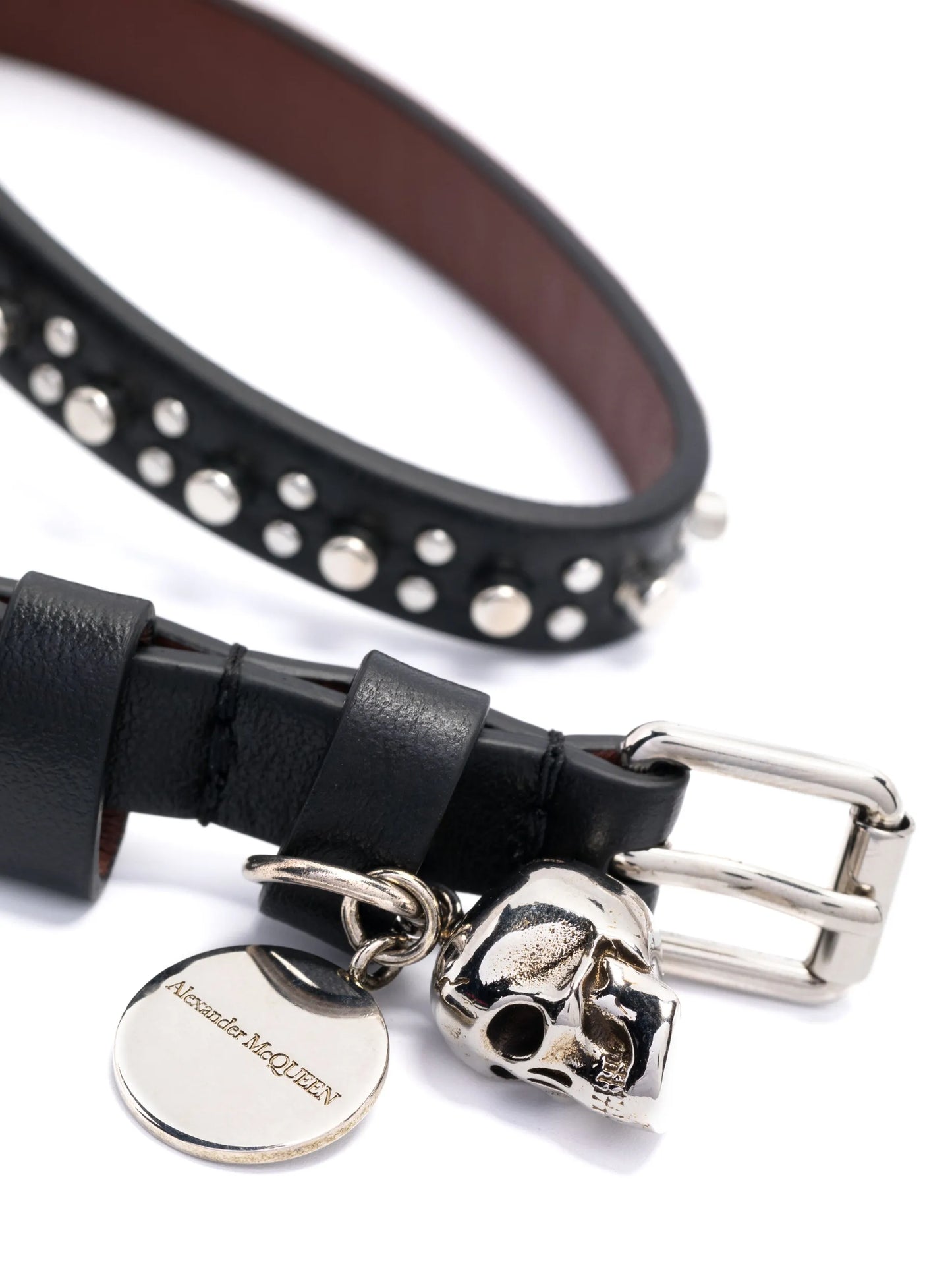 Skull double-wrap bracelet