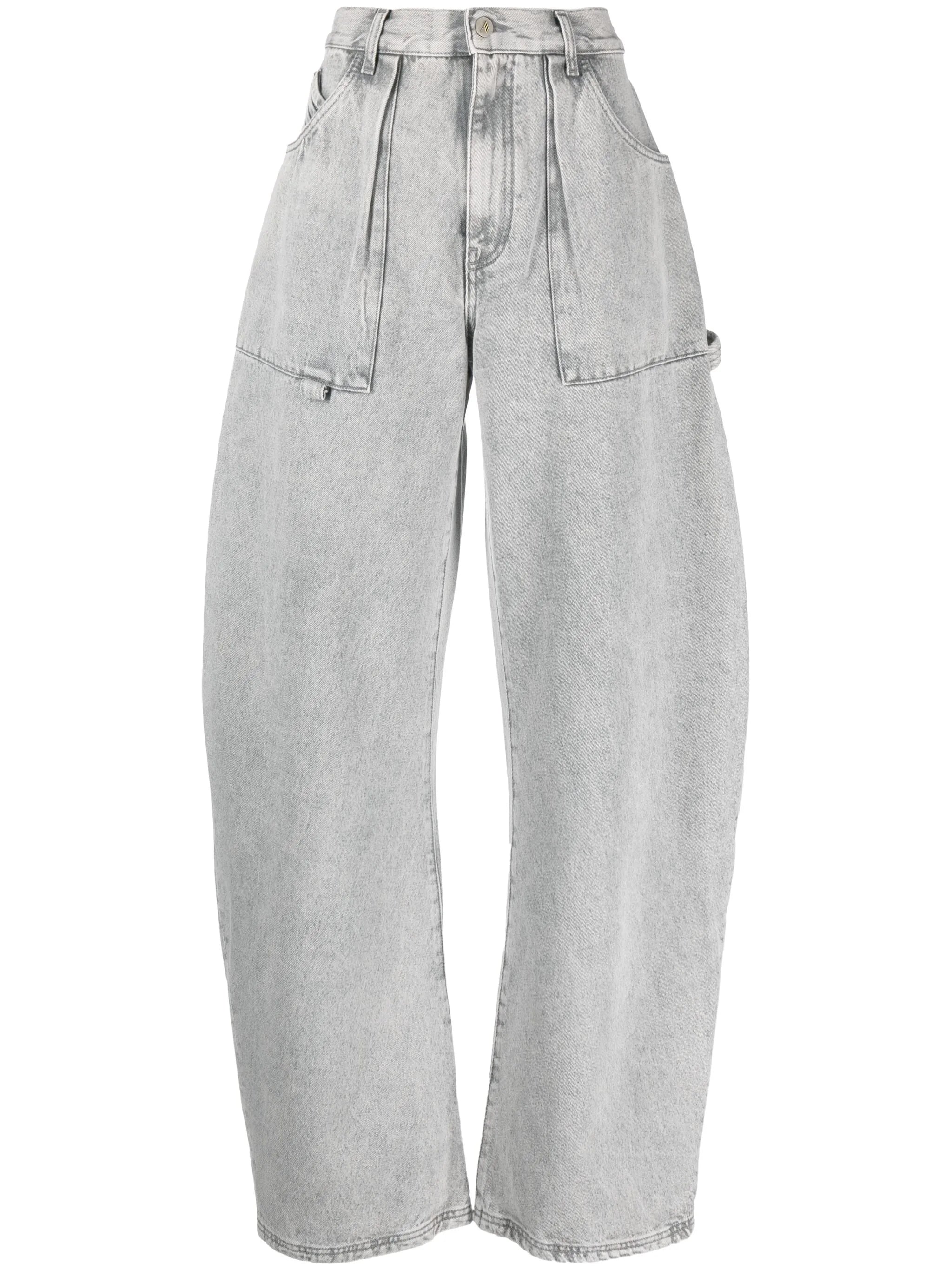 Effie high-waist wide-leg jeans