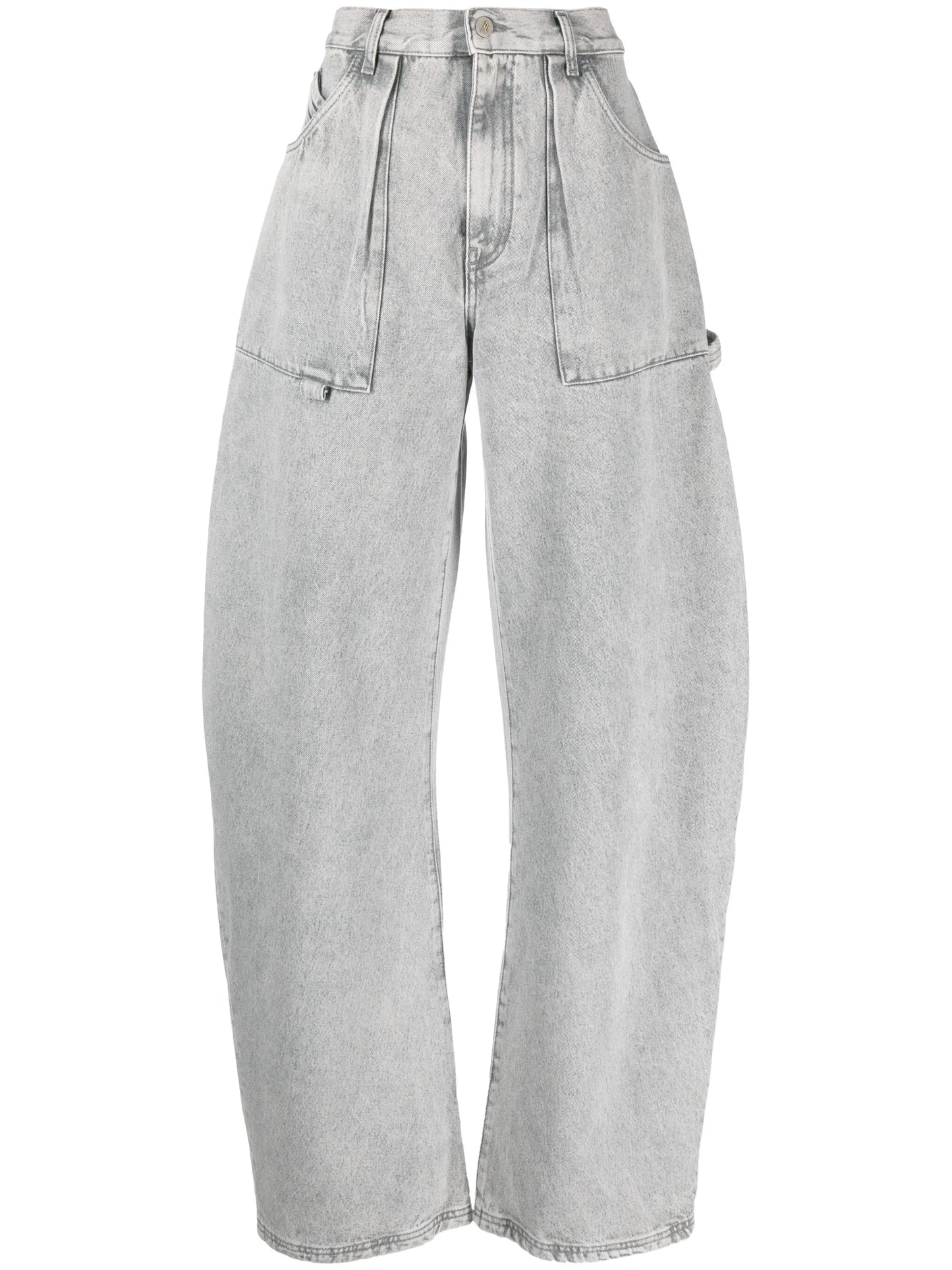 Effie high-waist wide-leg jeans