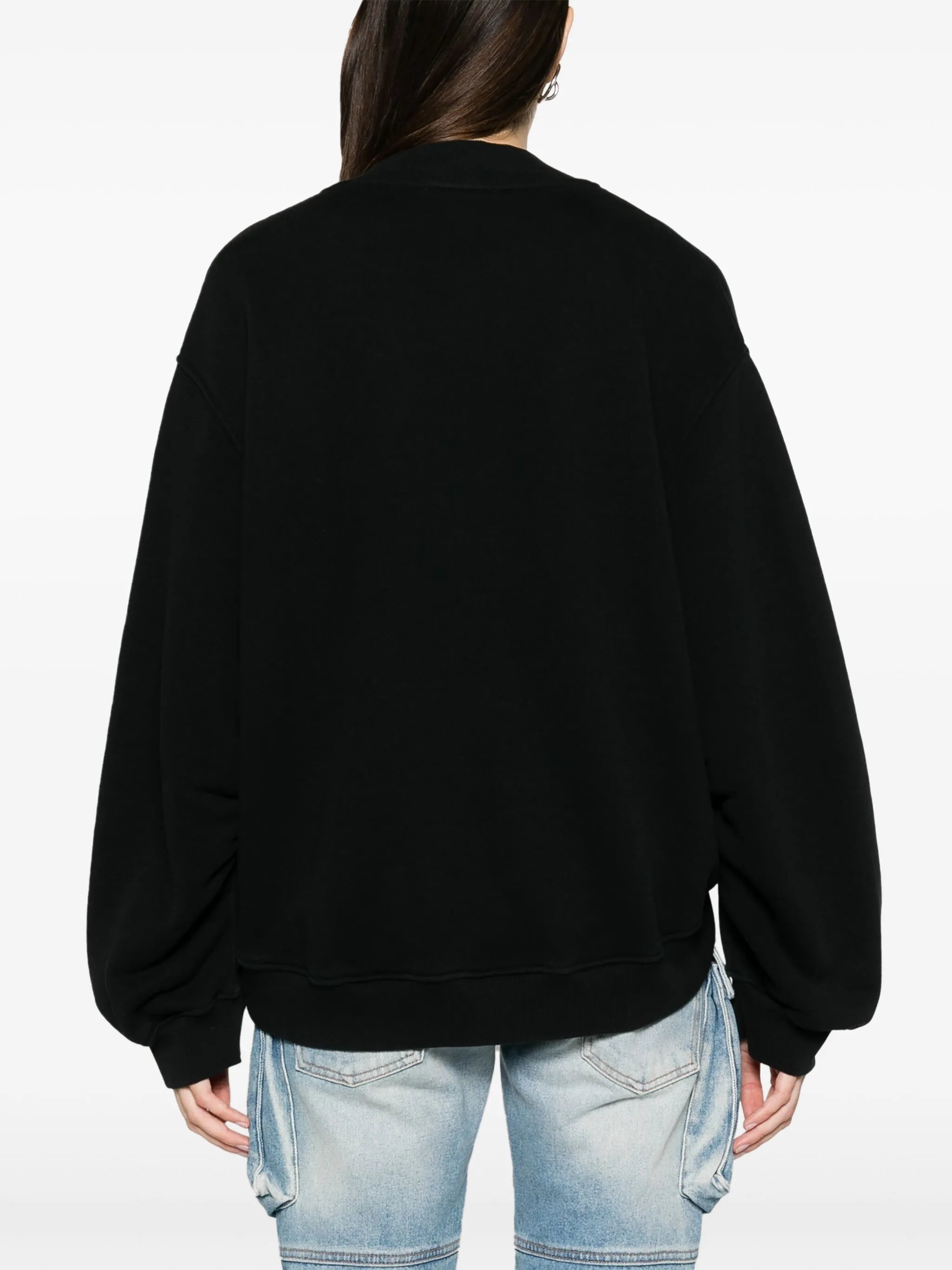 logo-print cotton sweatshirt