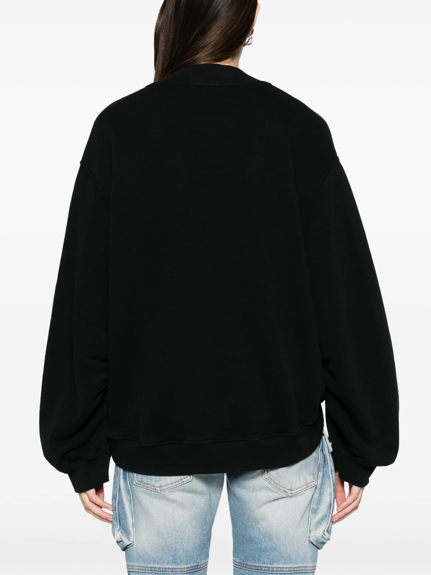 logo-print cotton sweatshirt