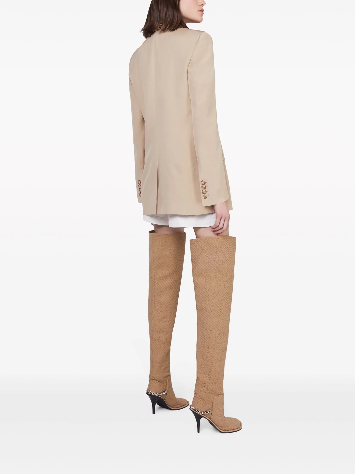 double-breasted blazer