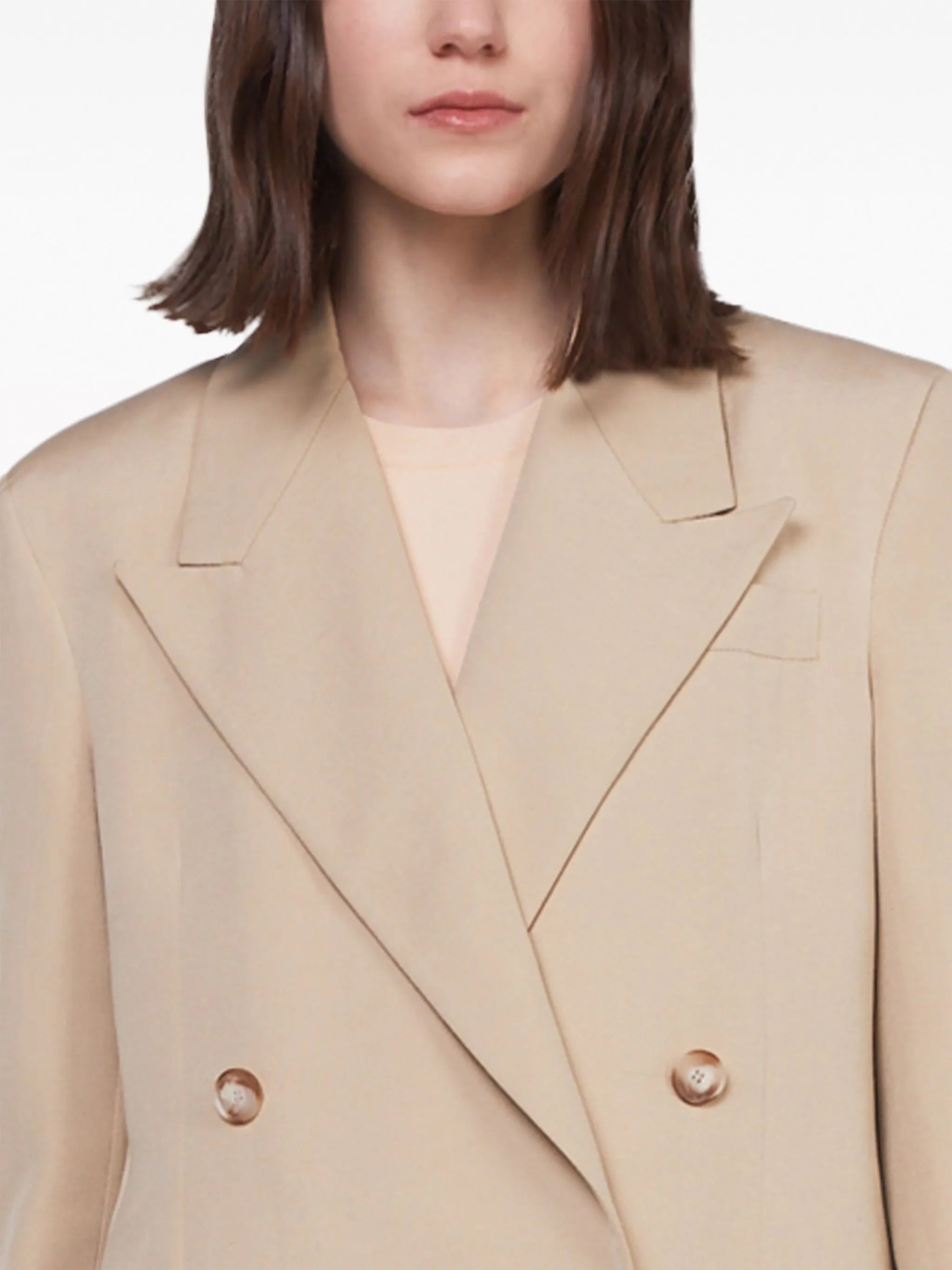 double-breasted blazer