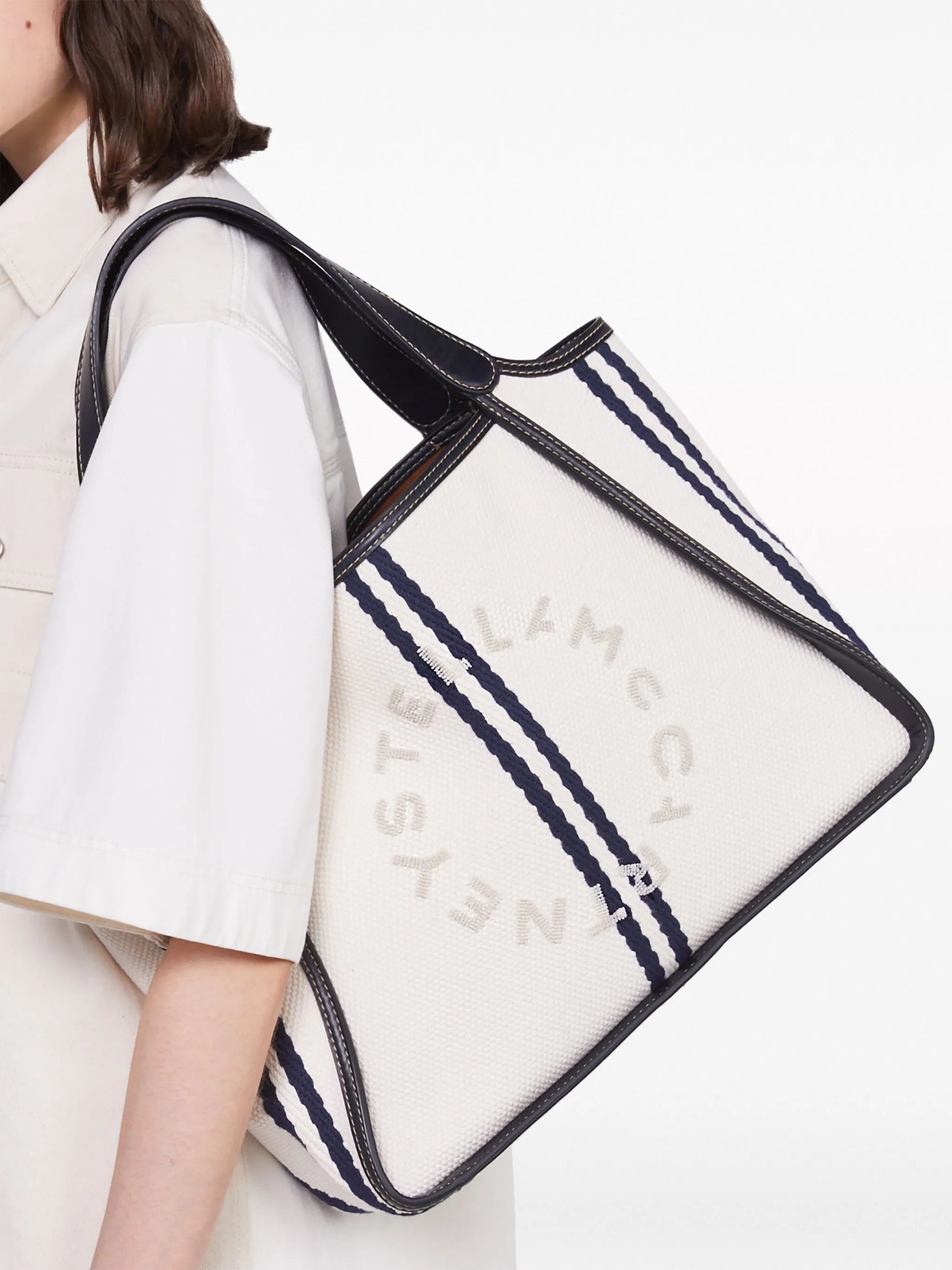 Stella Logo canvas tote bag