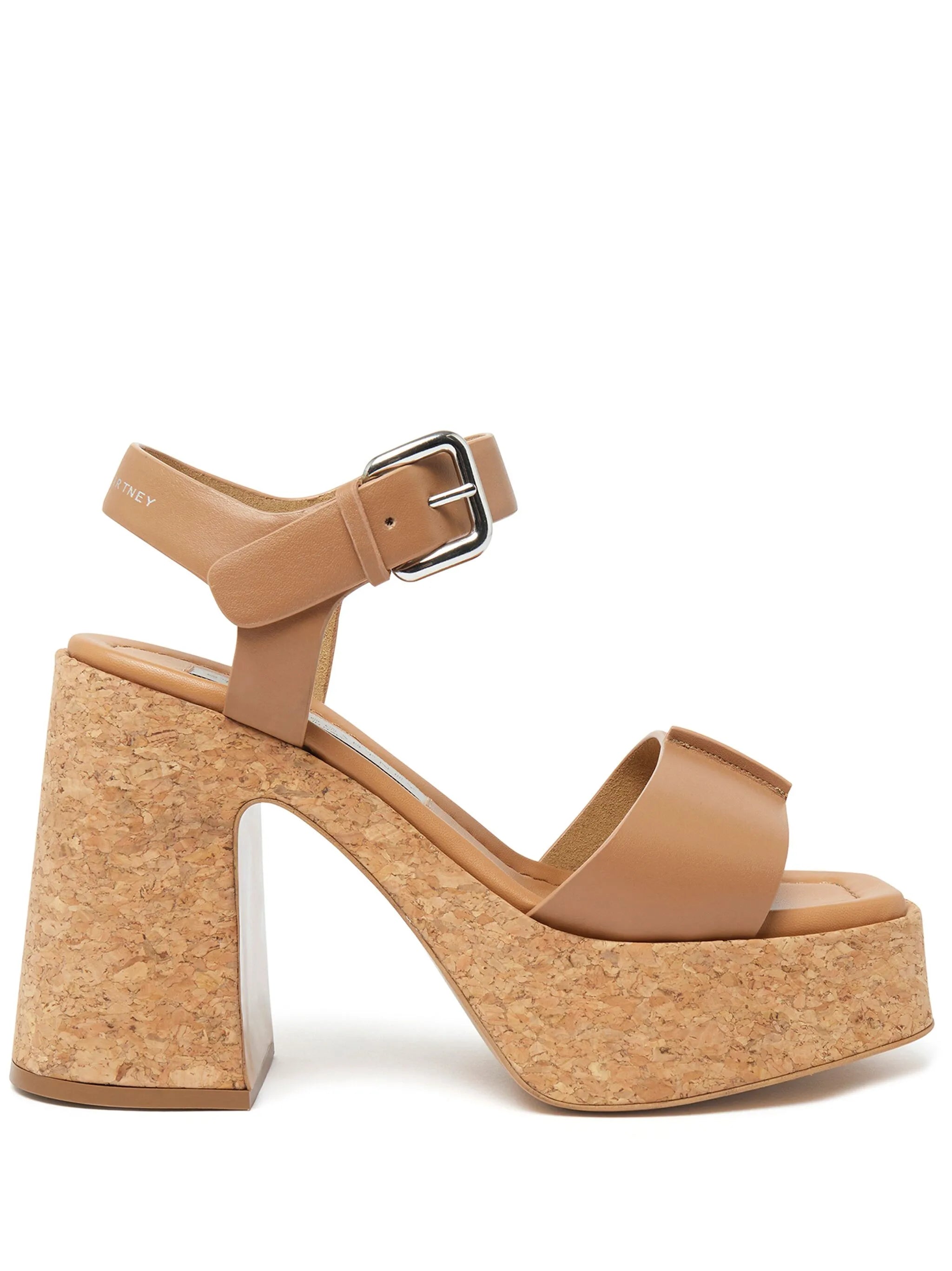 Skyla Buckled 110mm platform sandals