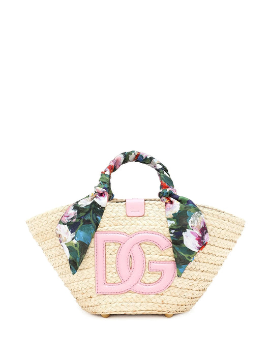 Kendra logo-patch tote bag