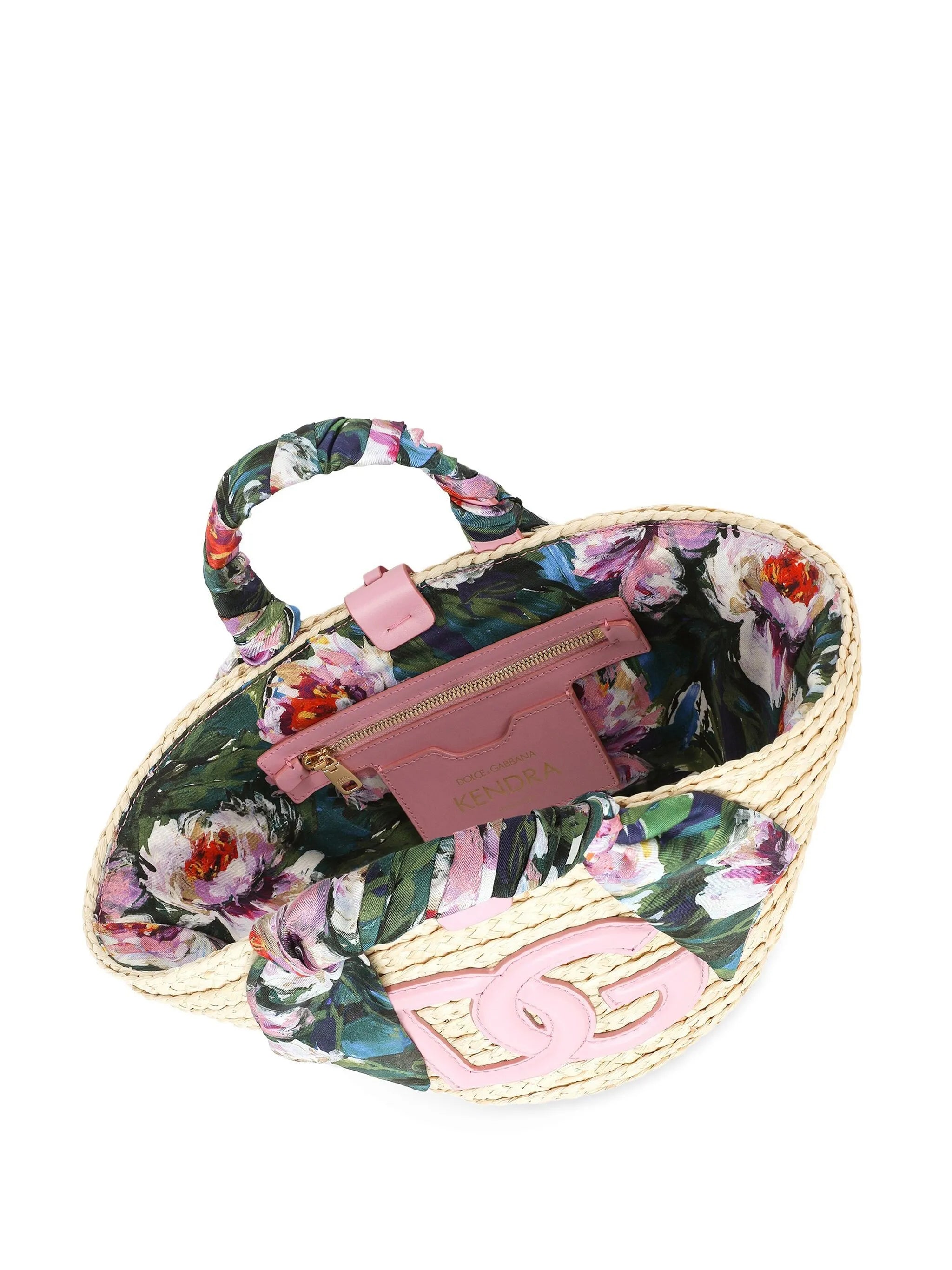 Kendra logo-patch tote bag