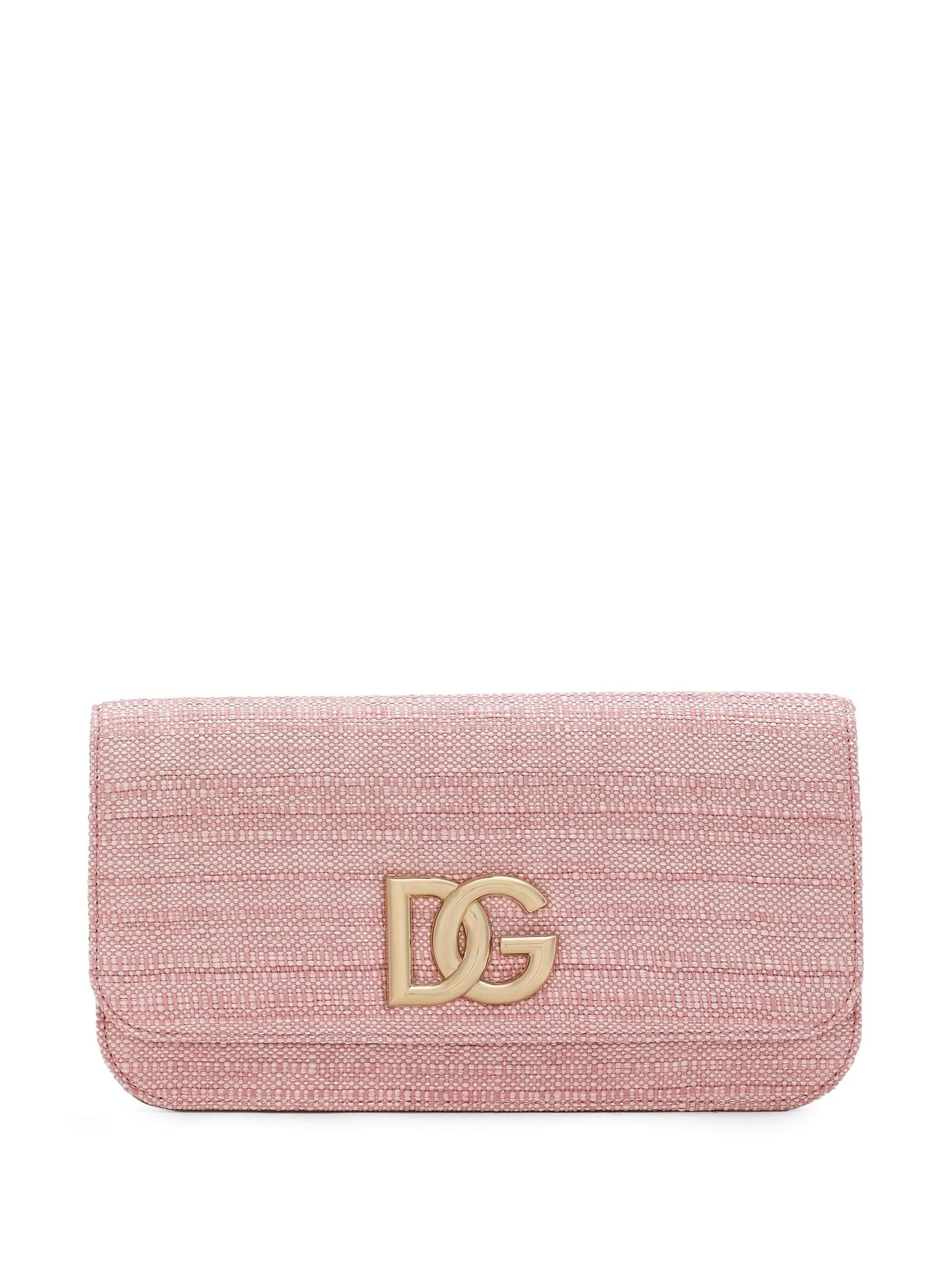 3.5 logo-plaque clutch bag