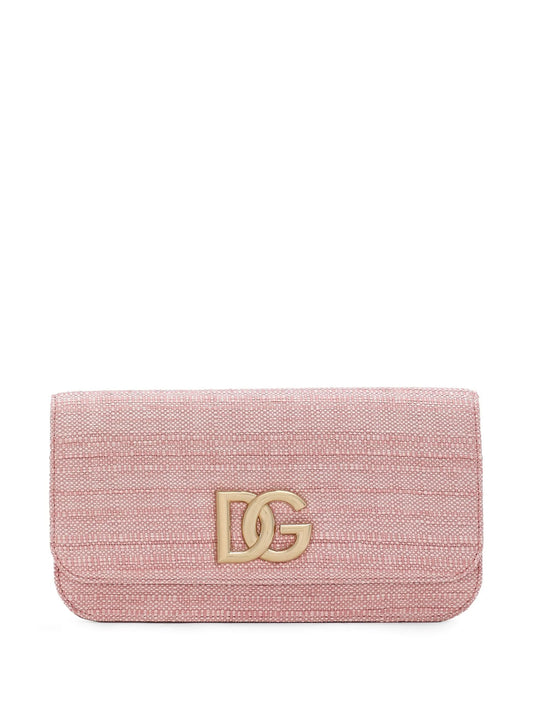 3.5 logo-plaque clutch bag