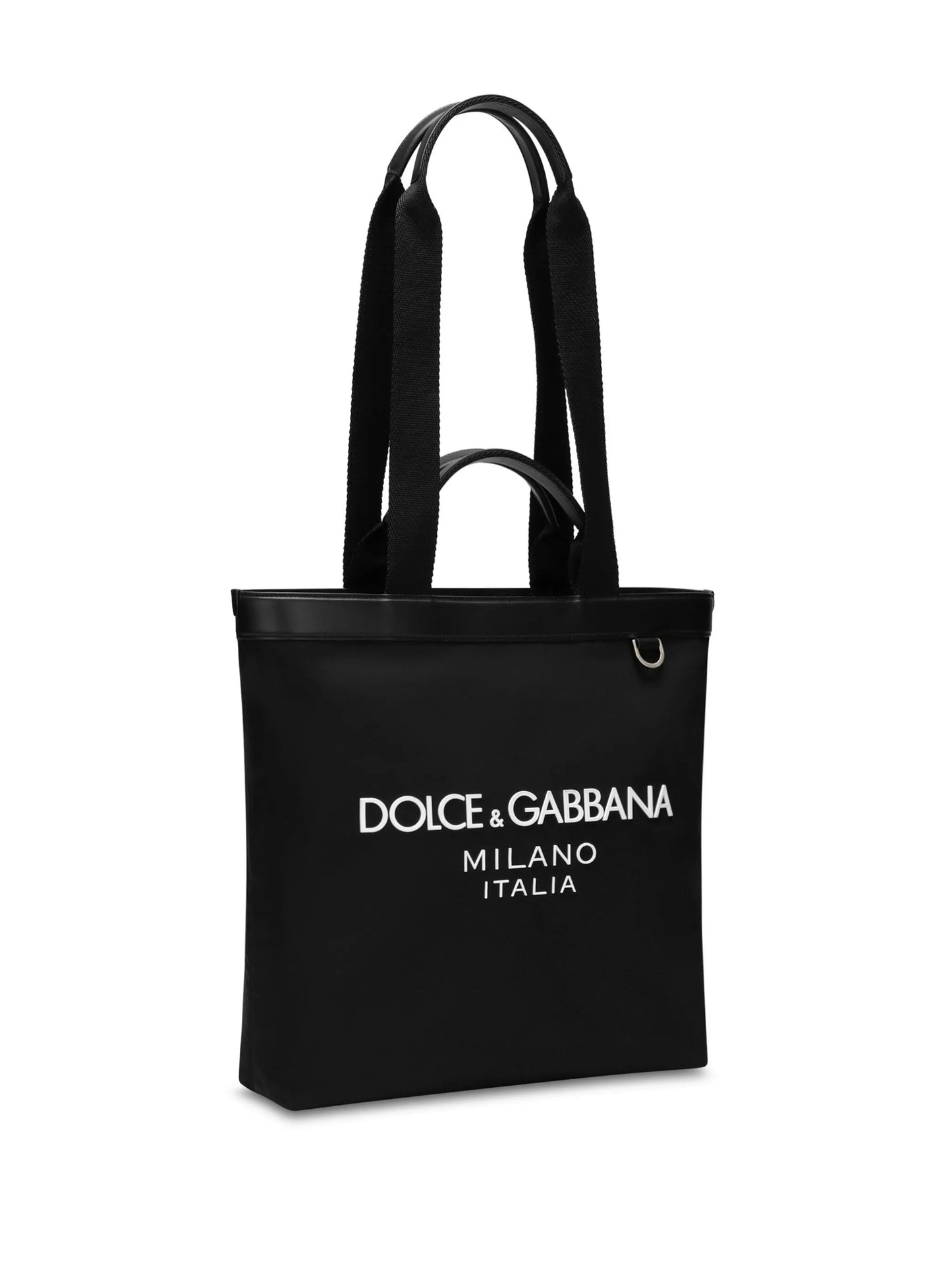 Shopping logo-print tote bag
