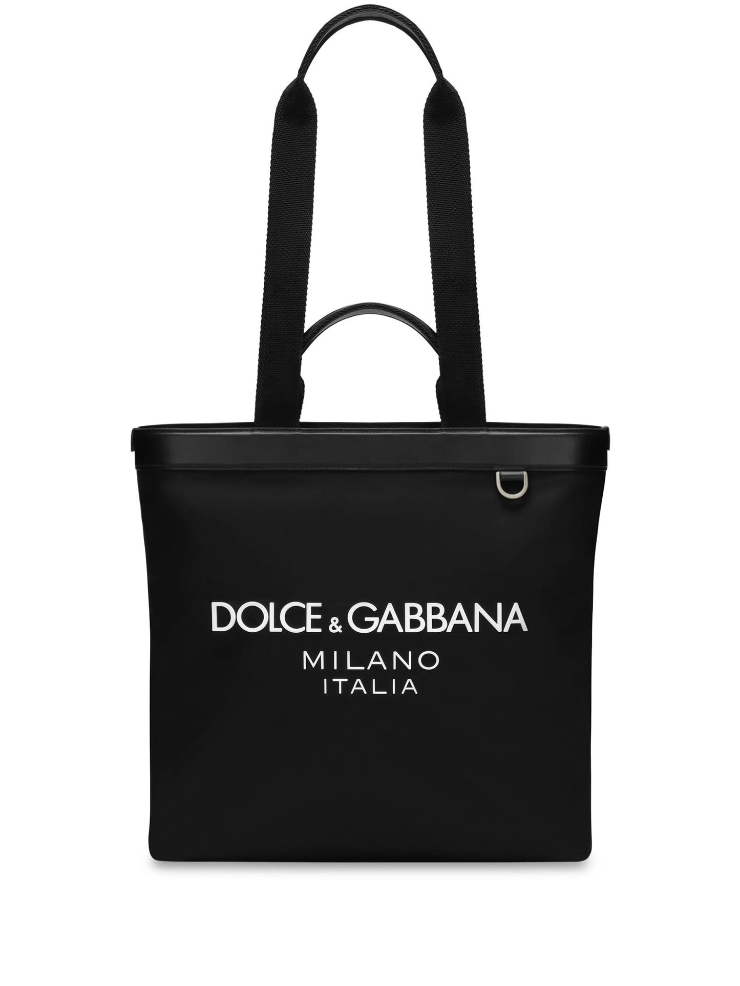 Shopping logo-print tote bag