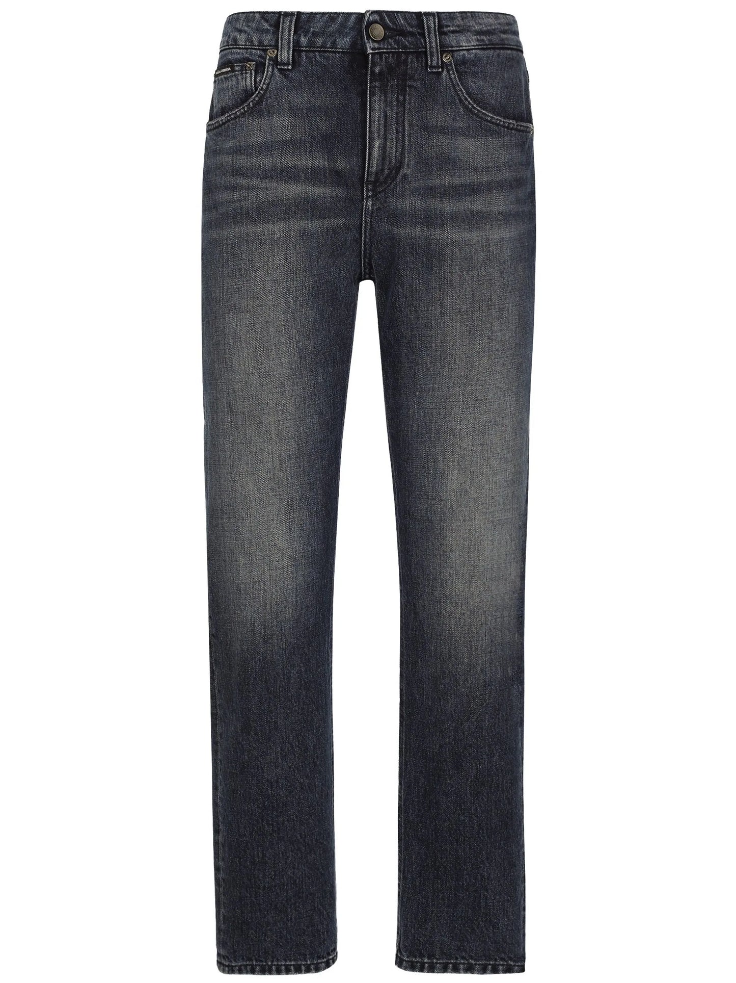 mid-rise boyfriend jeans