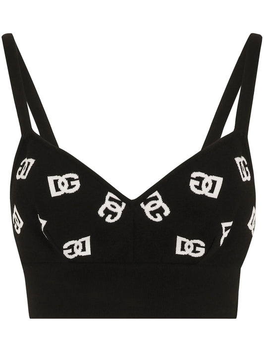 DG logo knit top