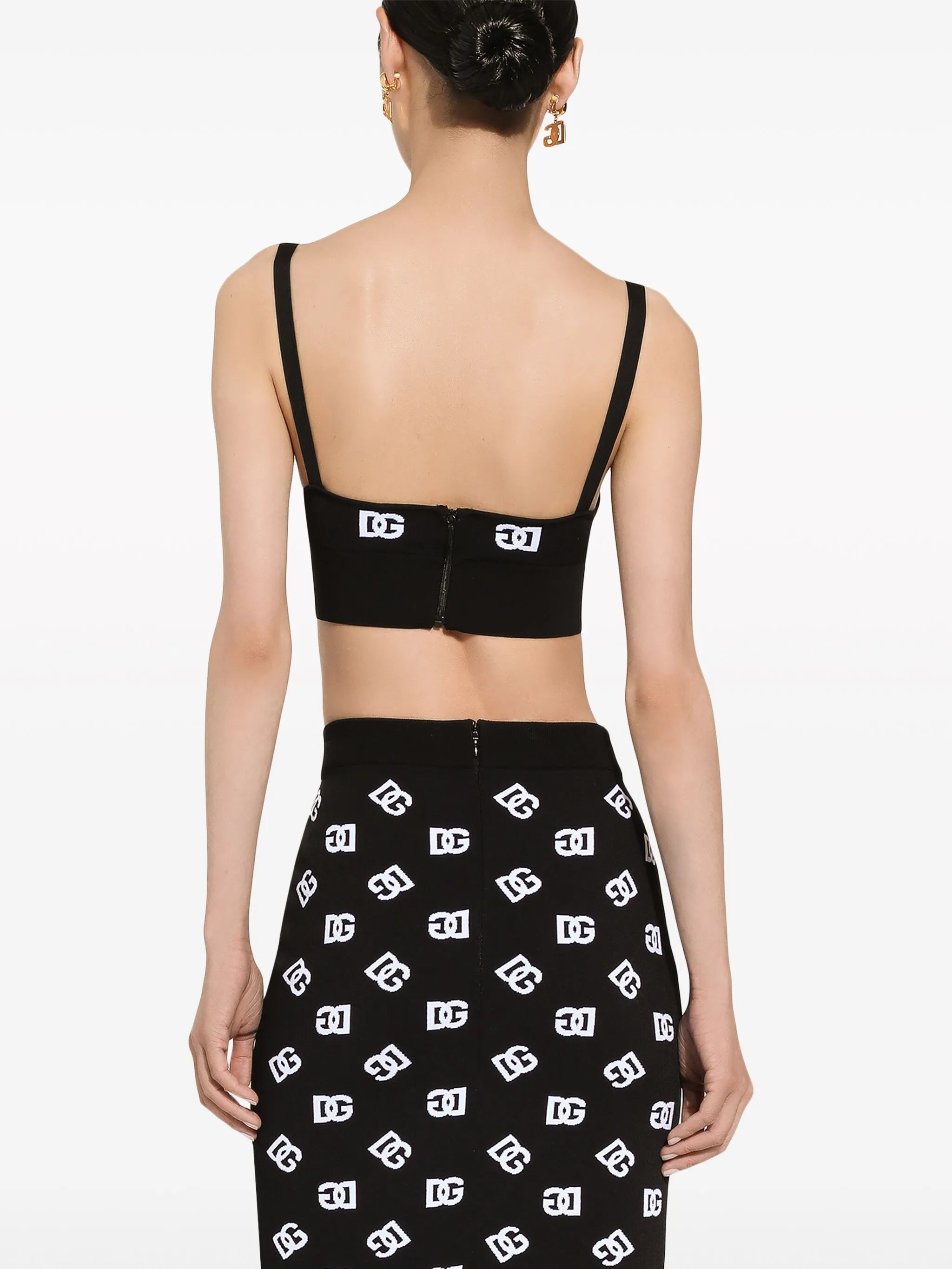 DG logo knit top