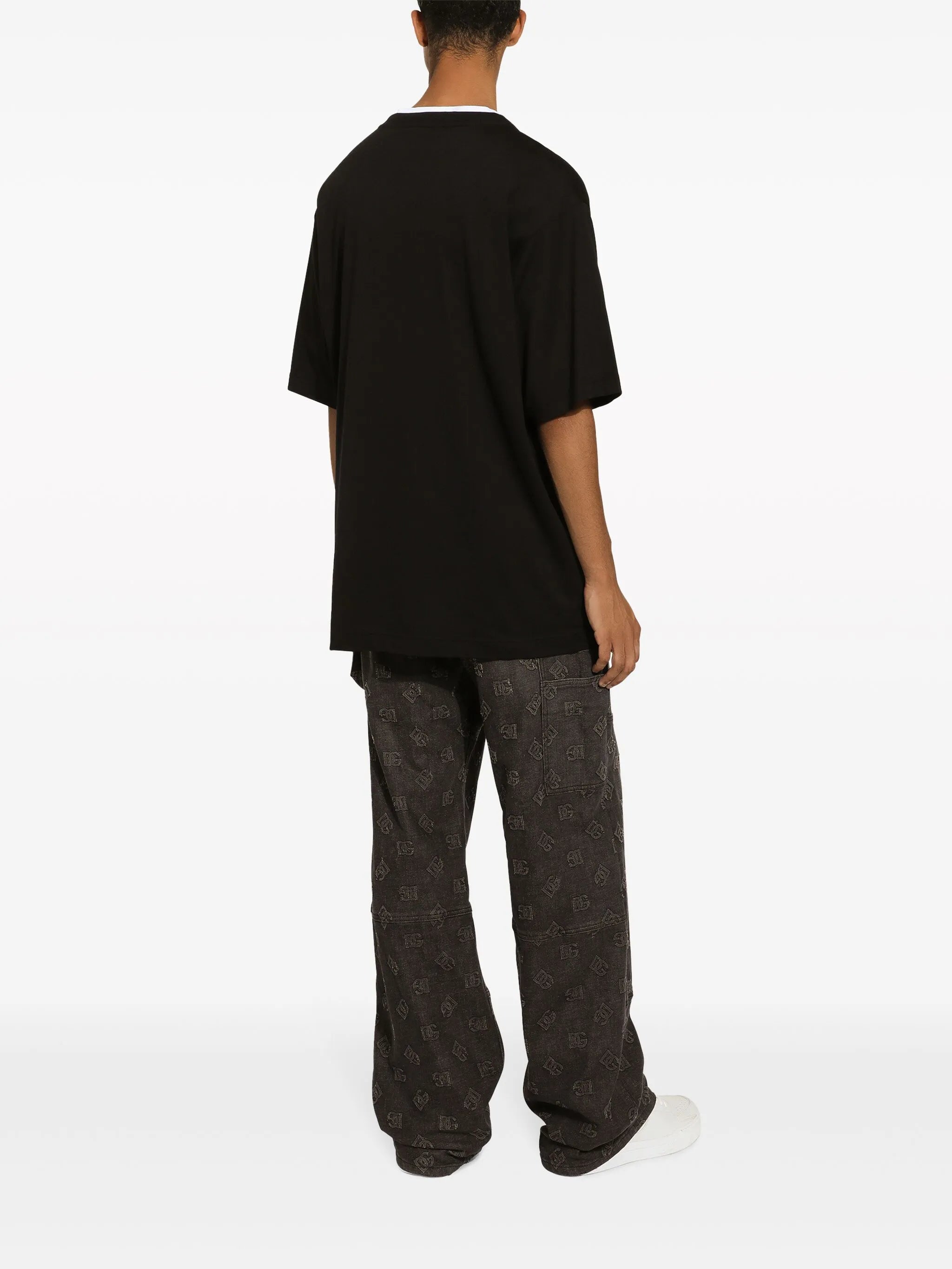logo-print cotton T-shirt
