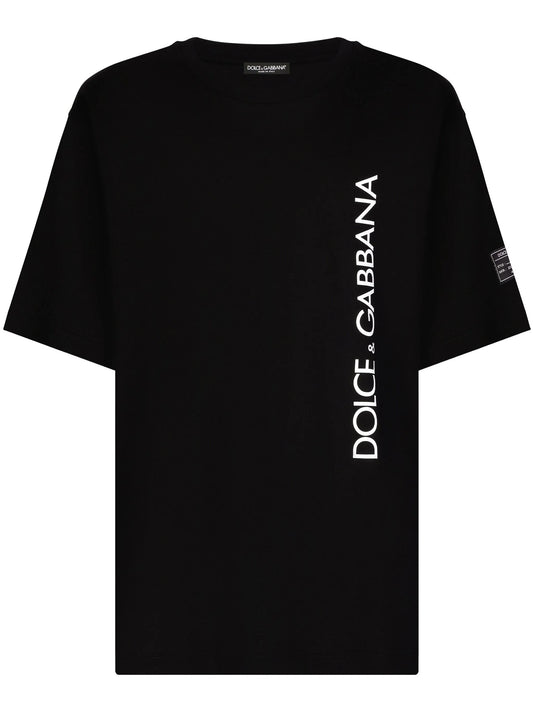 logo-print cotton T-shirt