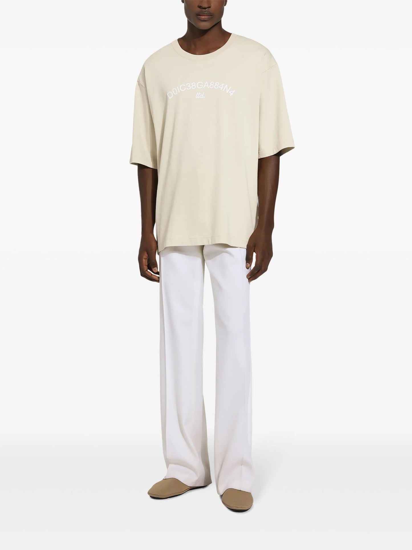 logo-print cotton T-shirt