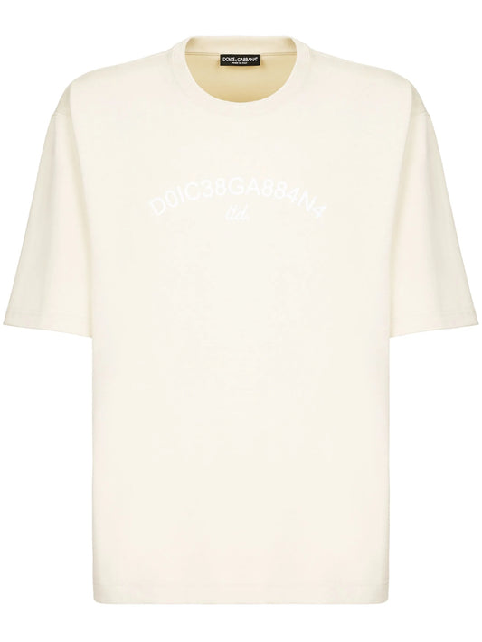 logo-print cotton T-shirt