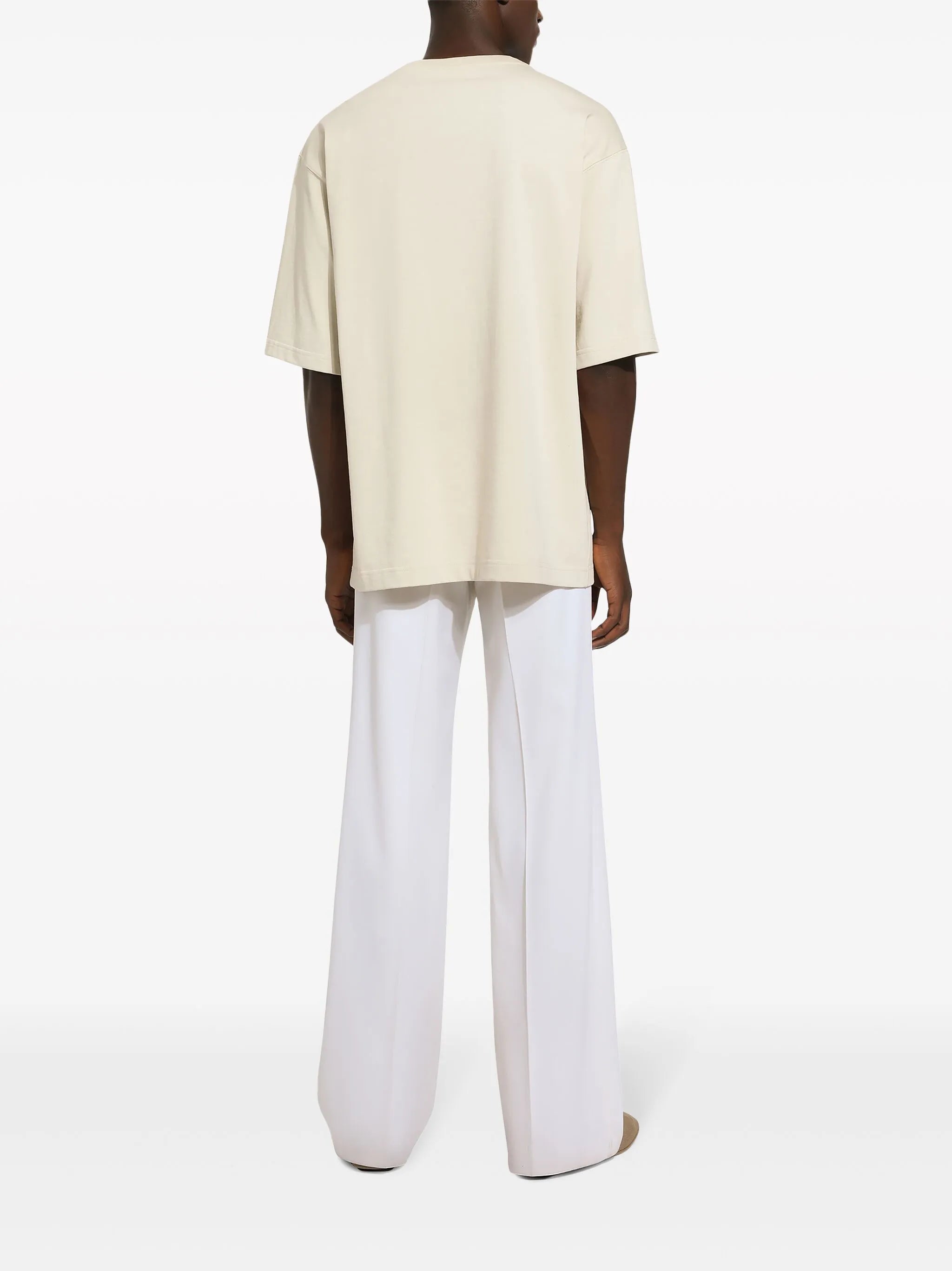 logo-print cotton T-shirt