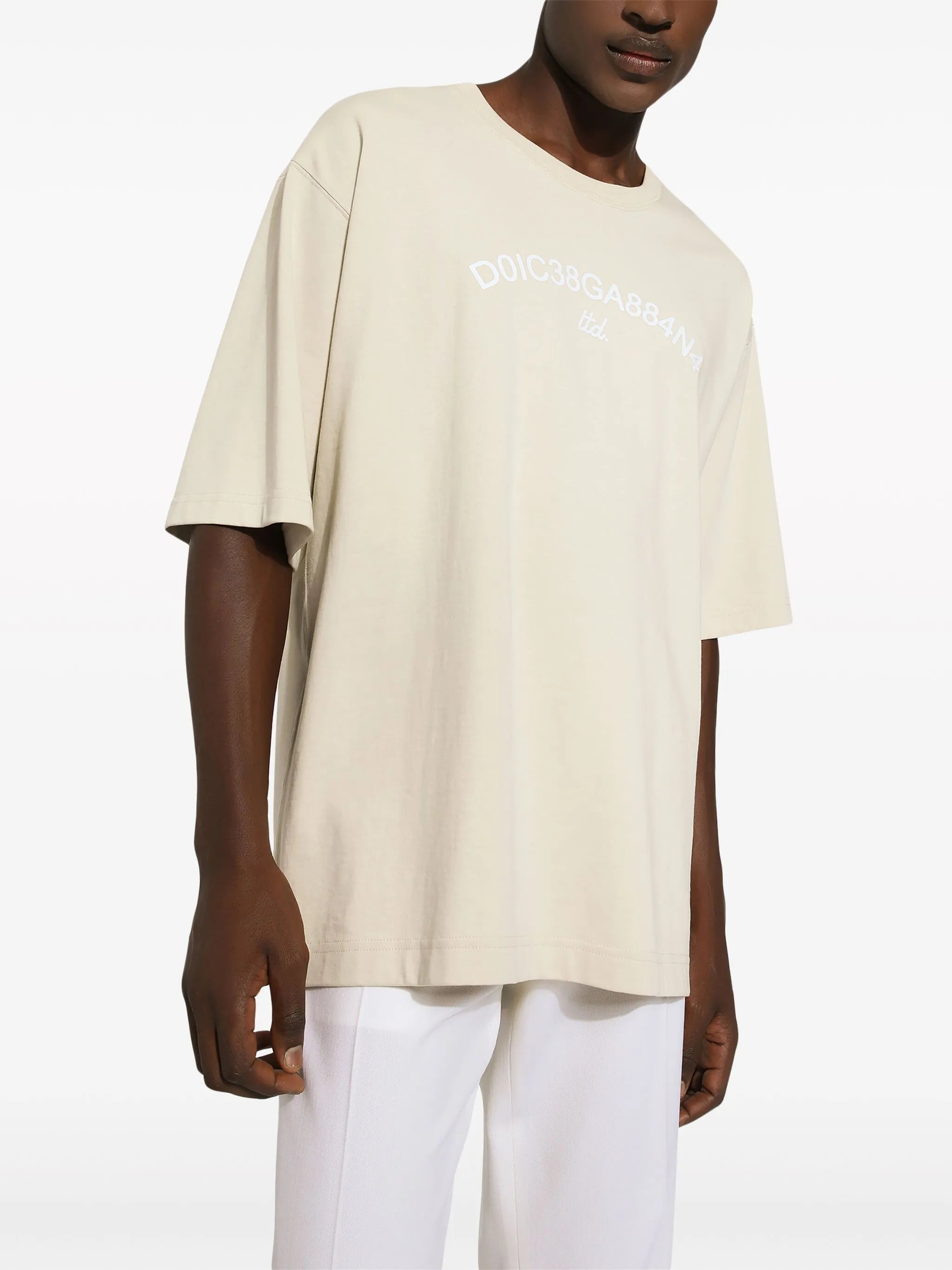 logo-print cotton T-shirt