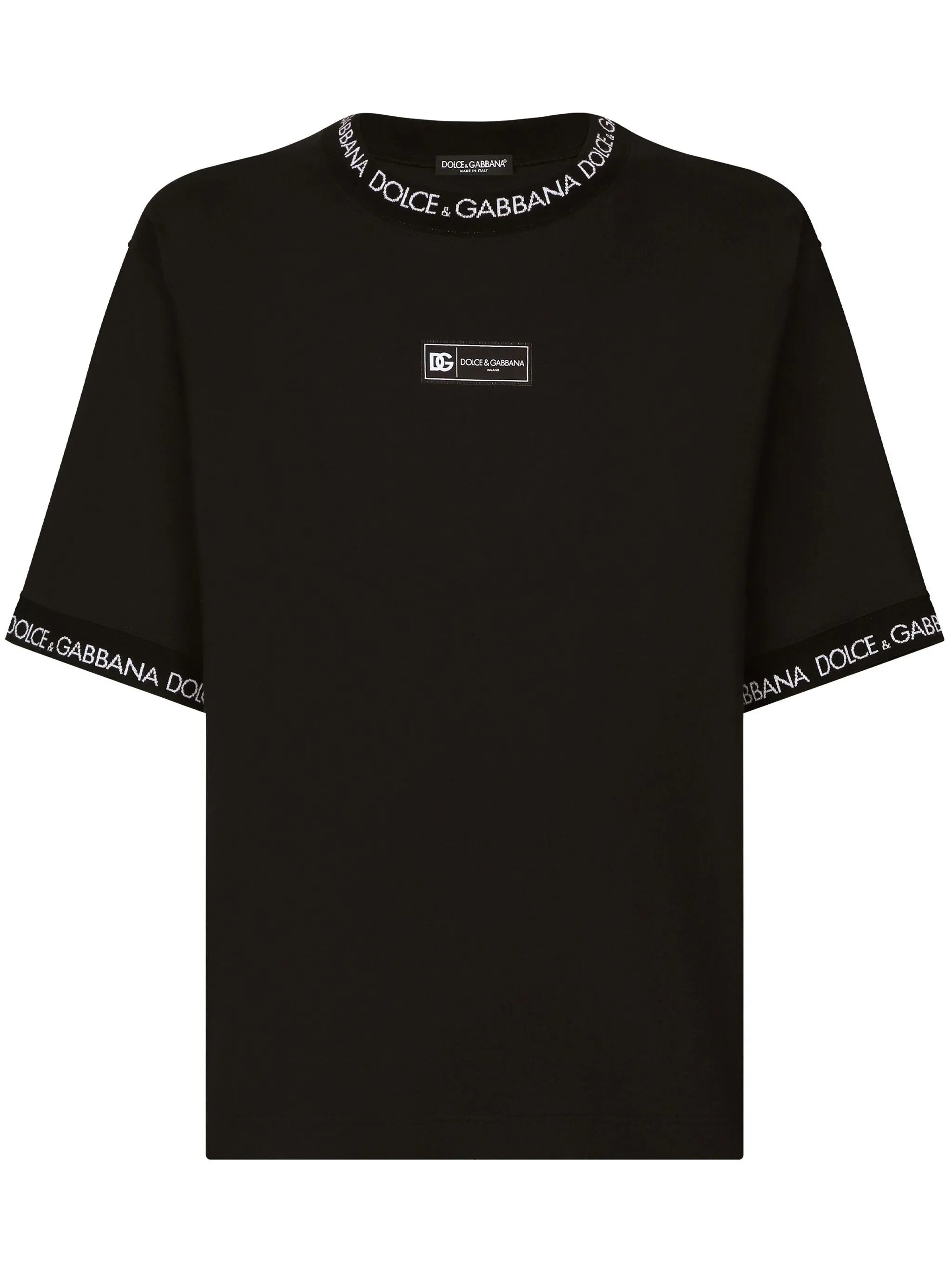 logo-print cotton T-shirt