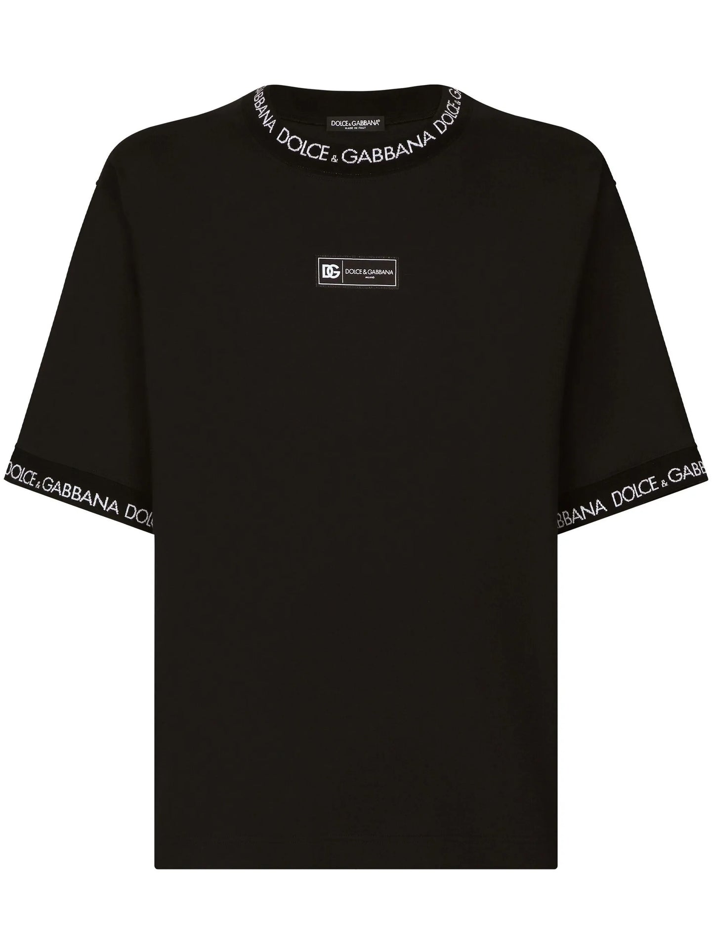 logo-print cotton T-shirt