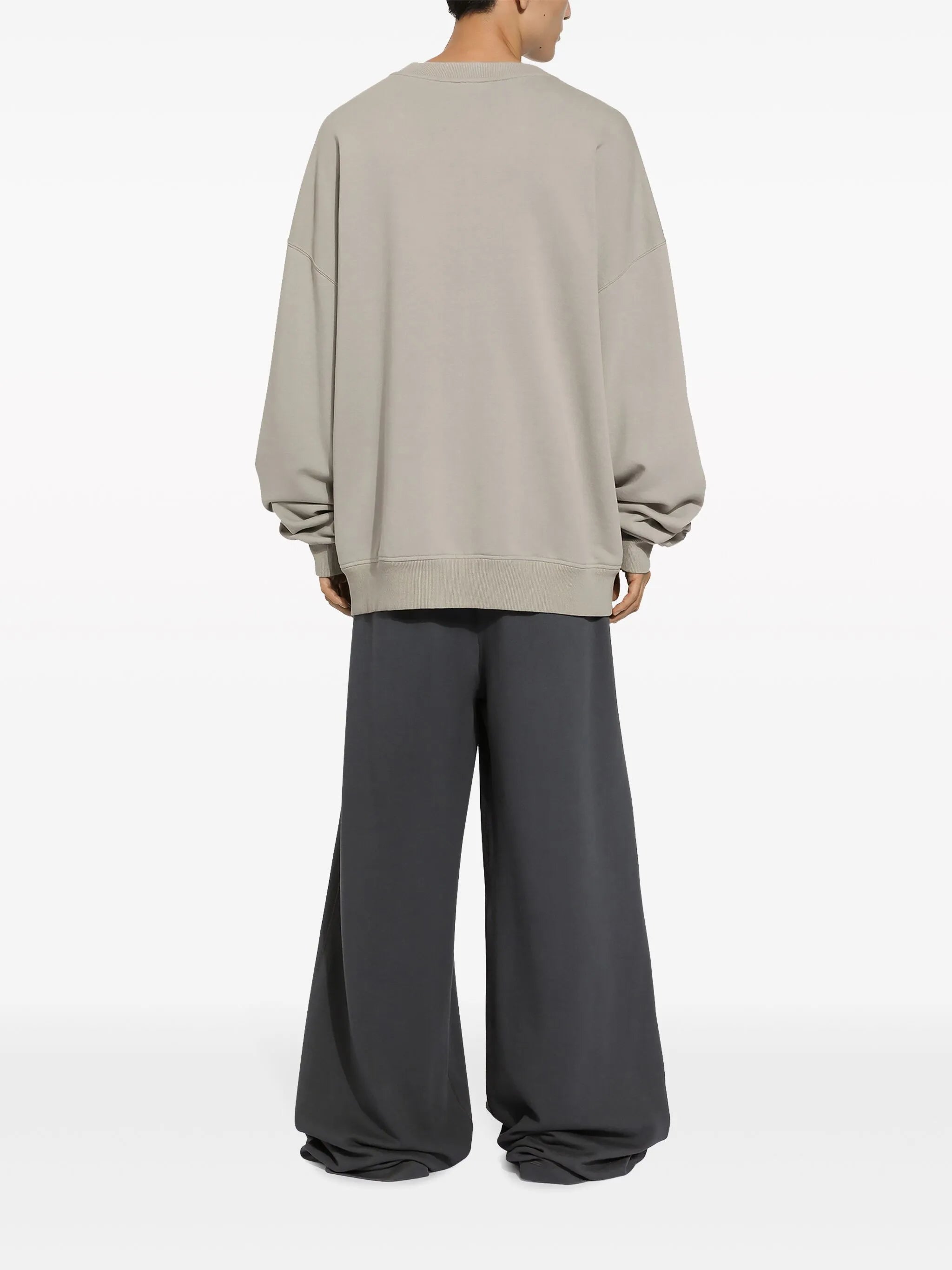 logo-print round-neck sweatshirt