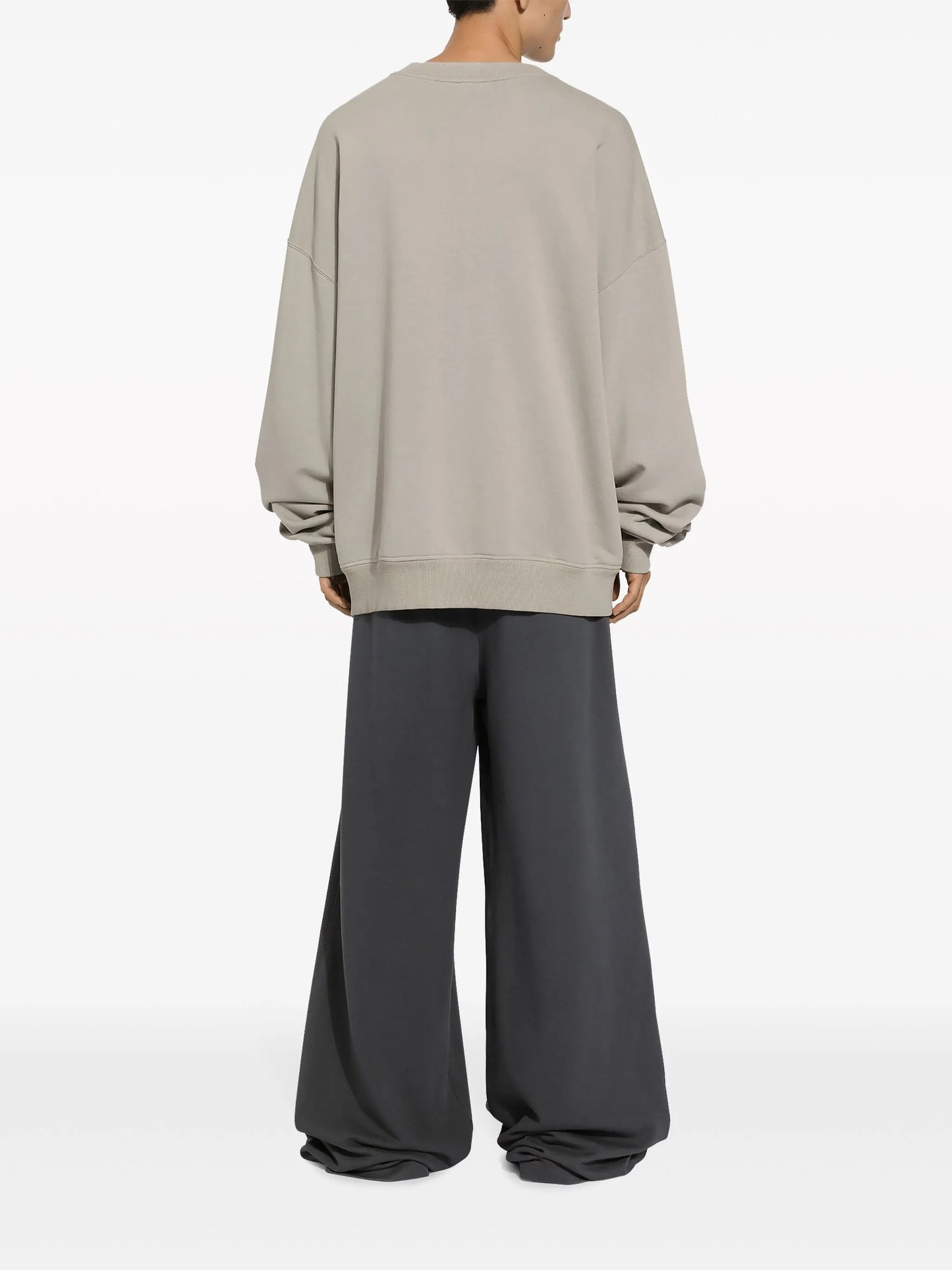 logo-print round-neck sweatshirt