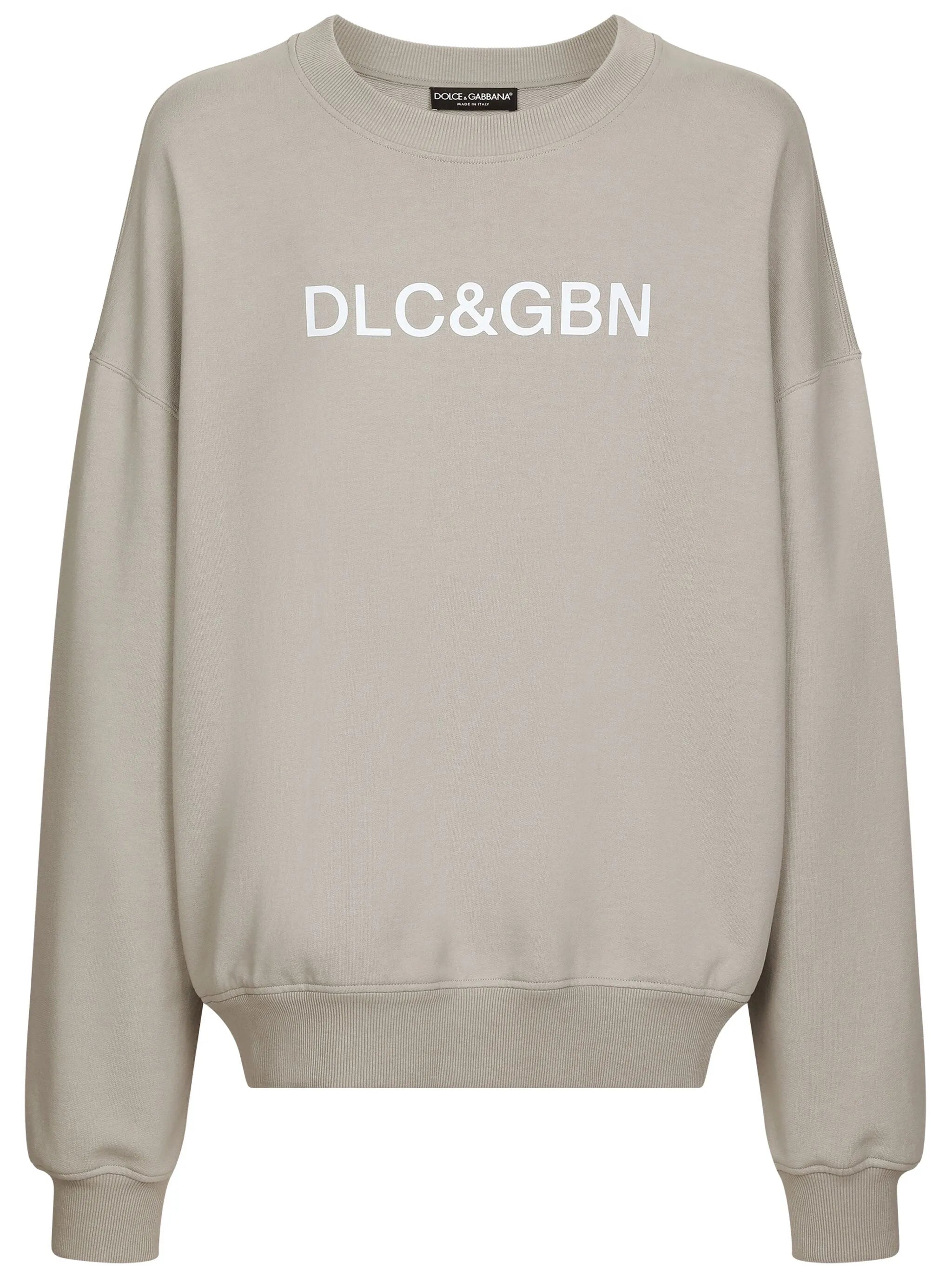 logo-print round-neck sweatshirt