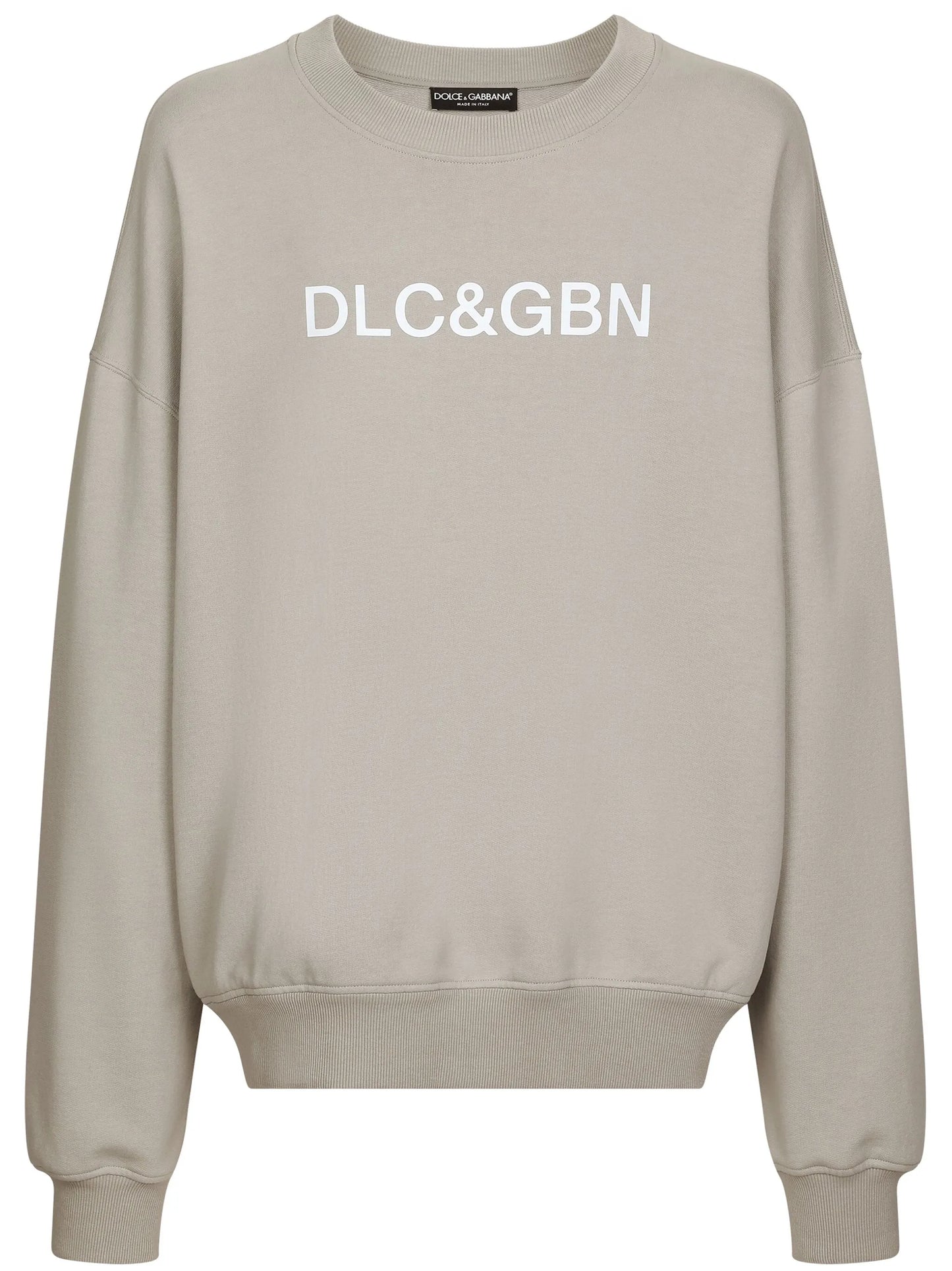 logo-print round-neck sweatshirt