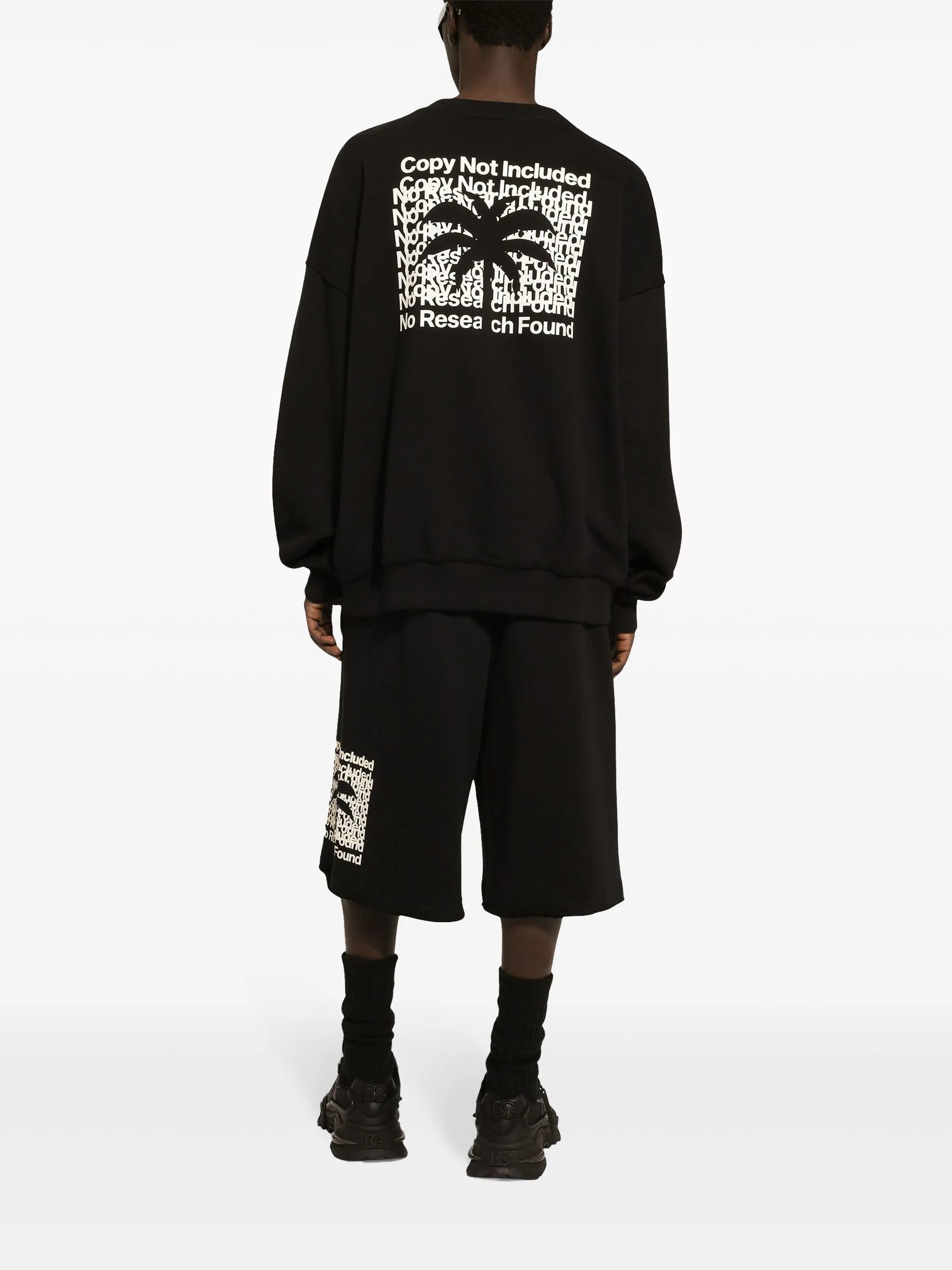 logo-print cotton sweatshirt