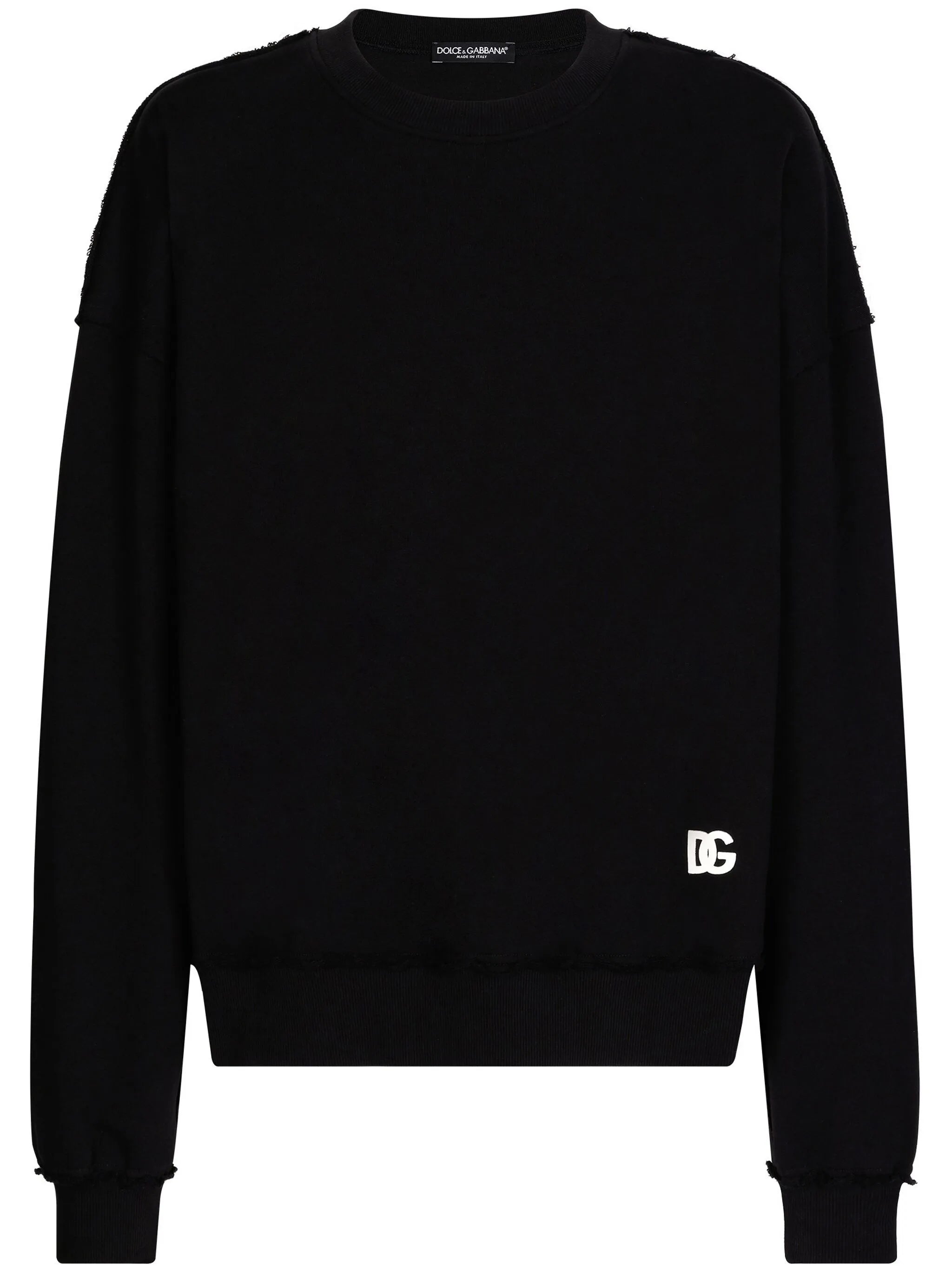 logo-print cotton sweatshirt